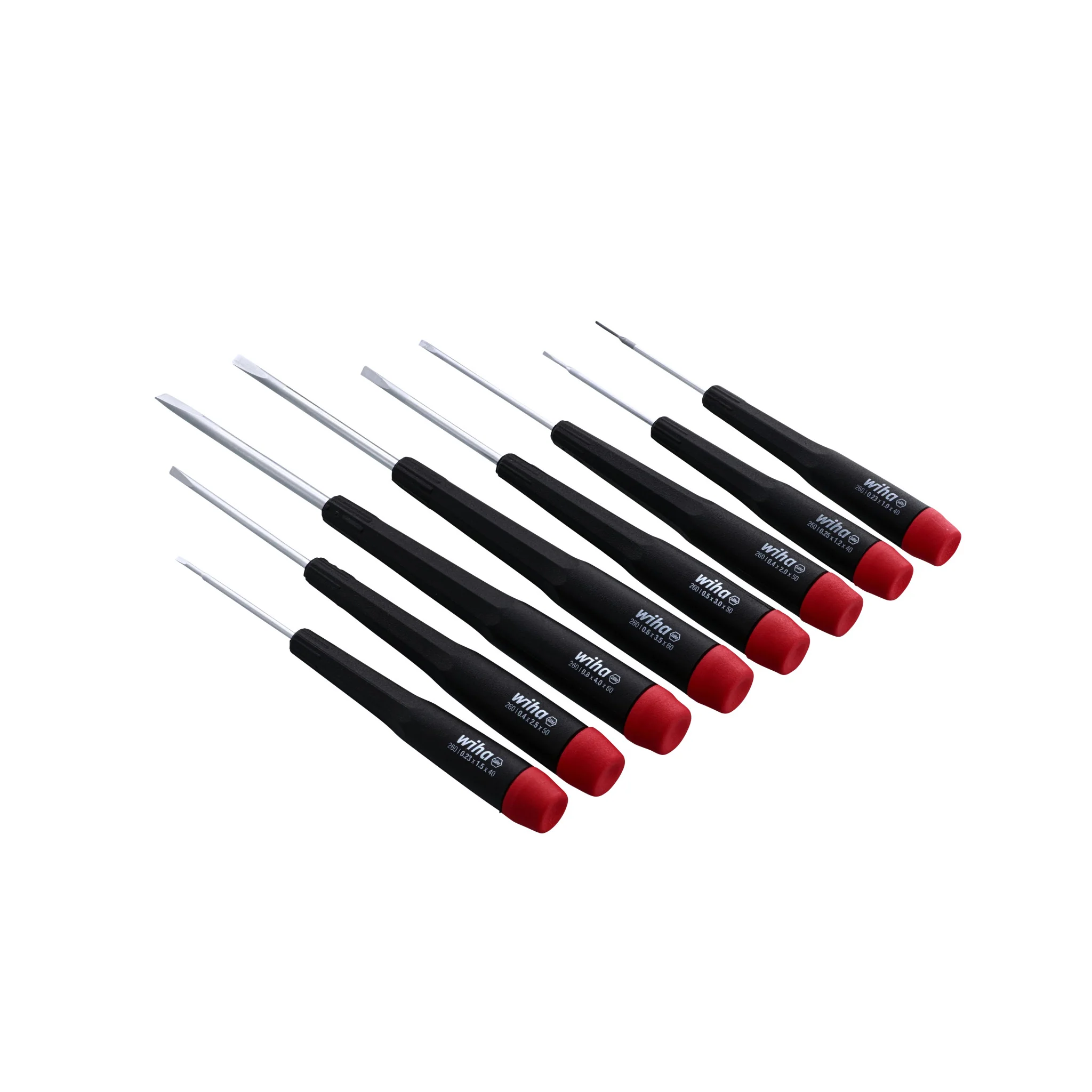 8 Piece Precision Slotted Screwdriver Set - Image 5