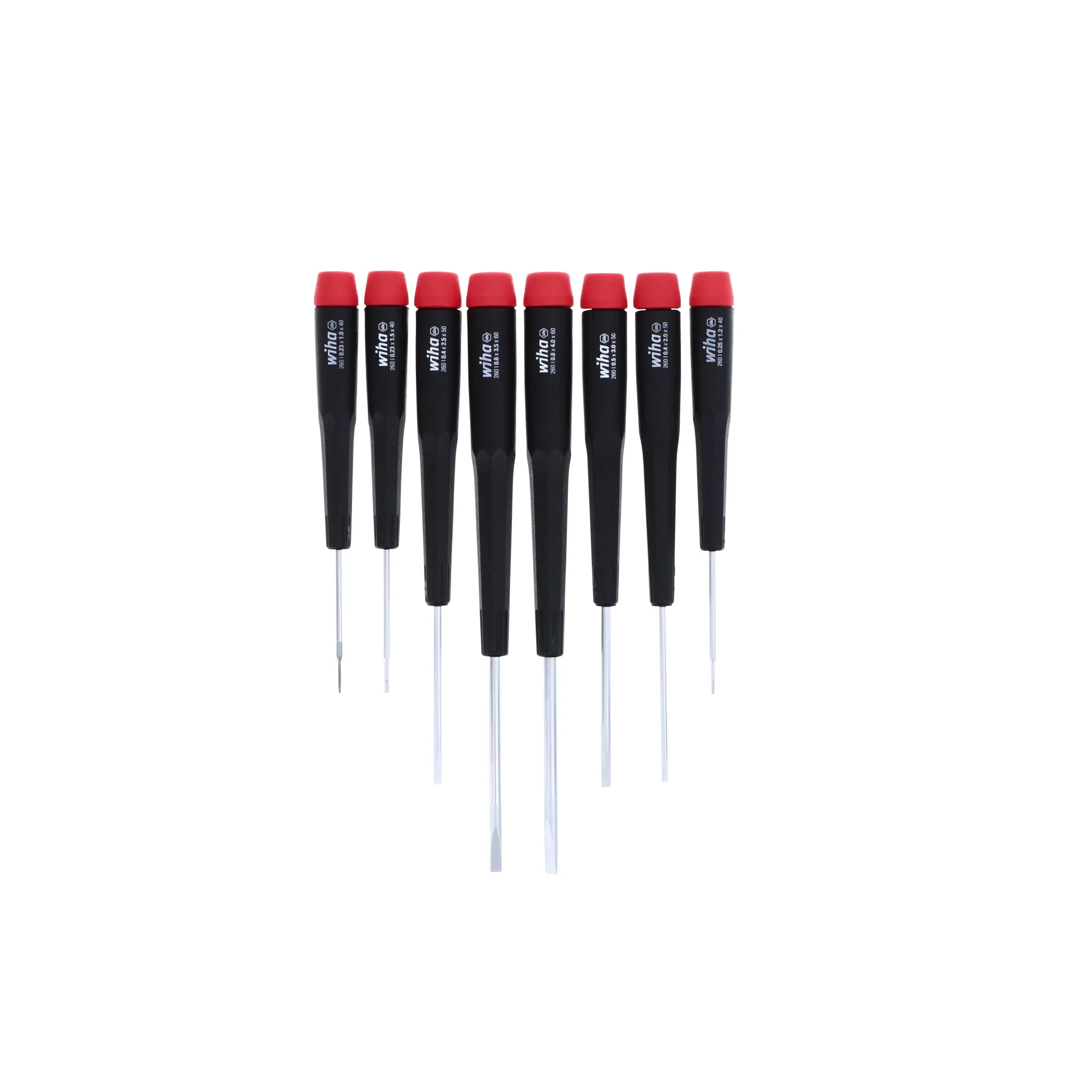 8 Piece Precision Slotted Screwdriver Set - Image 6