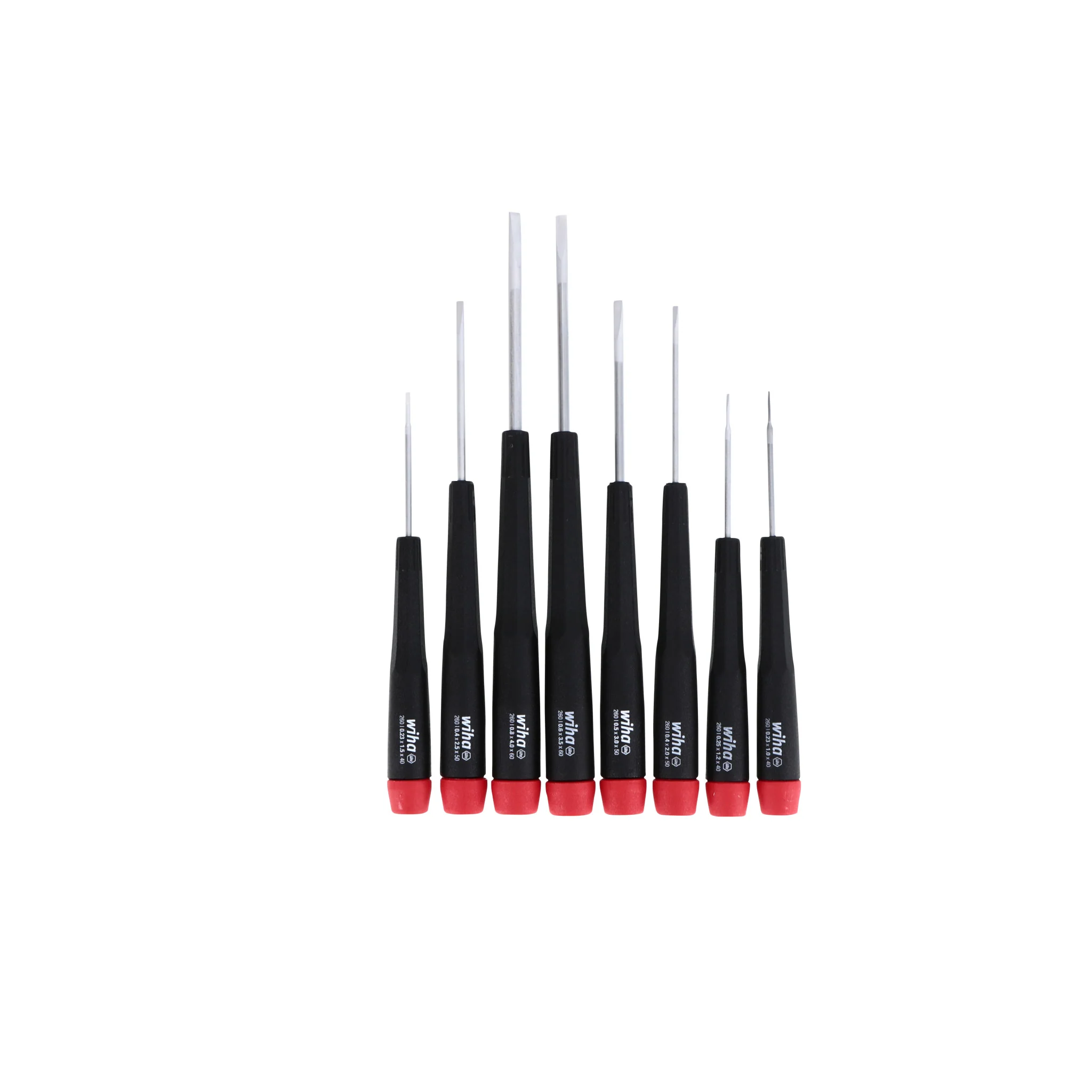 8 Piece Precision Slotted Screwdriver Set - Image 7