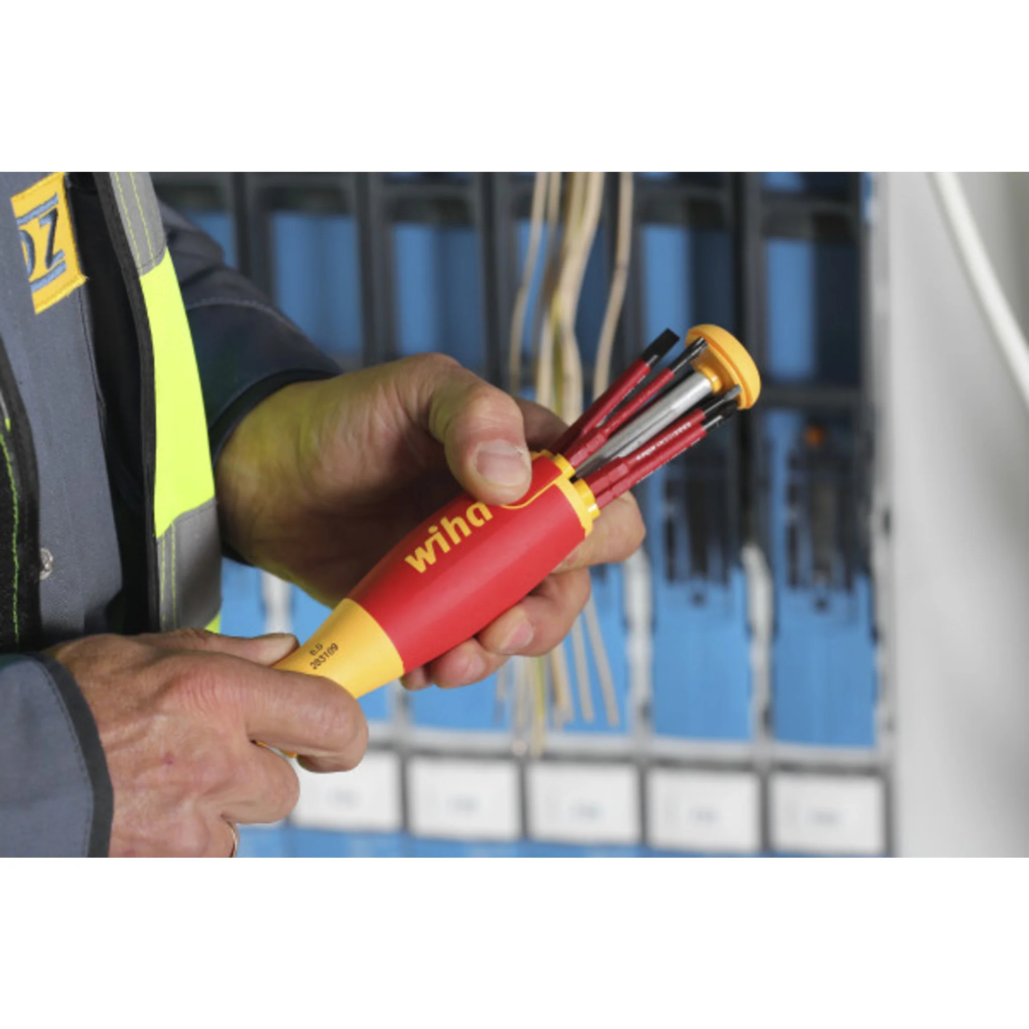 7 Piece Insulated SlimLine Ultra-Driver Blade Set Slotted, Phillips - Image 4