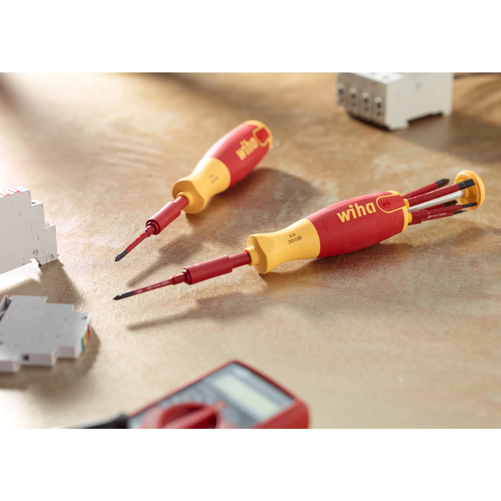 7 Piece Insulated SlimLine Ultra-Driver Blade Set Slotted, Phillips - Image 5