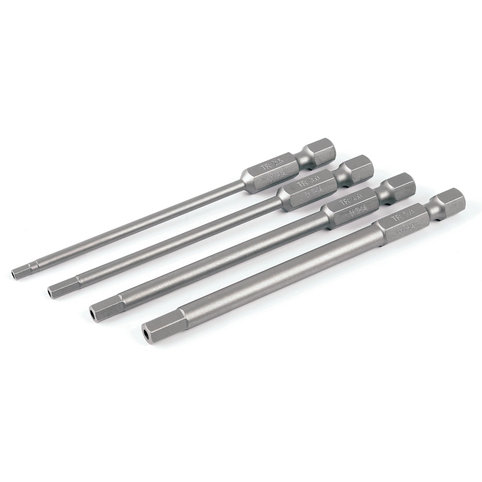 4 Piece Security Hex Power Blade Set - Metric