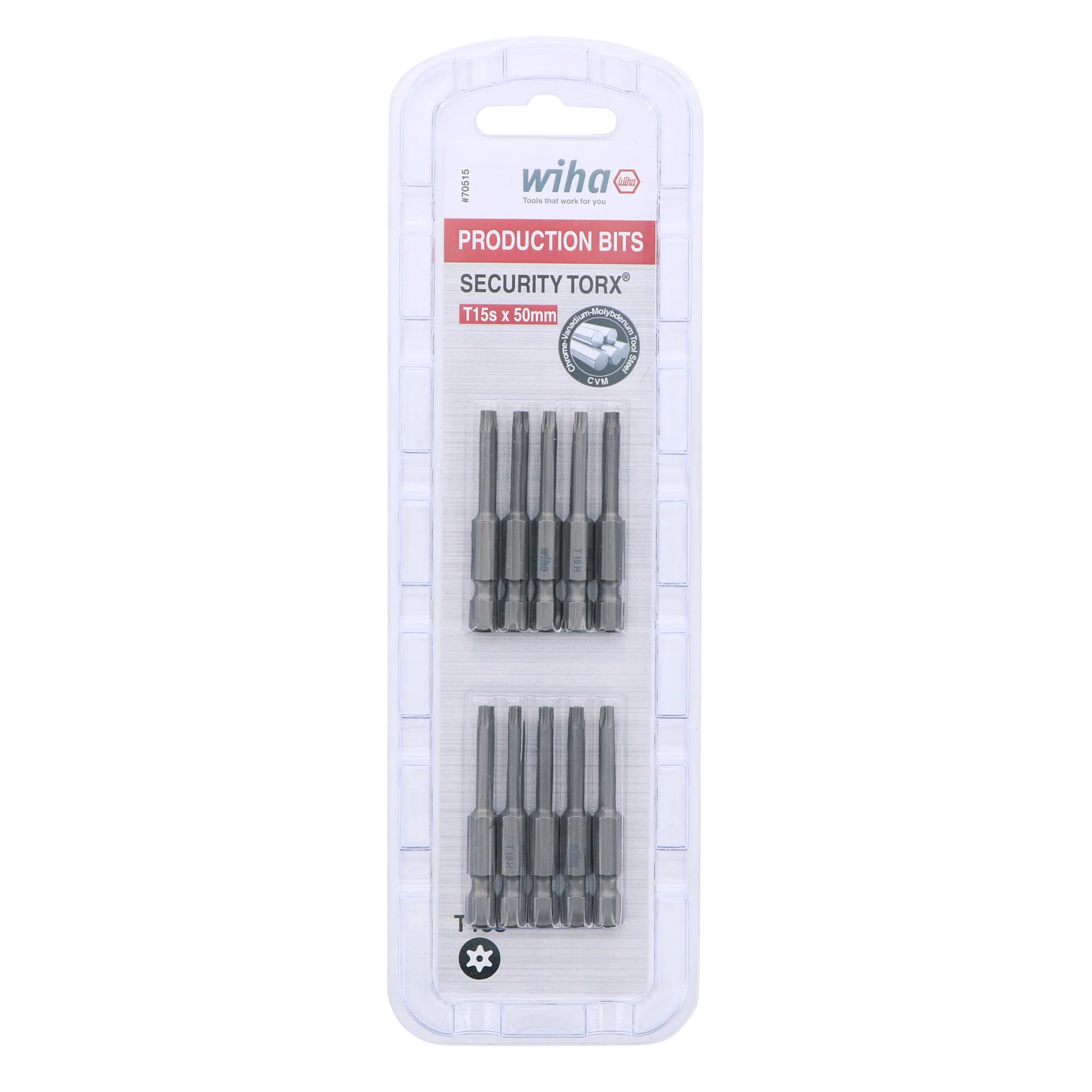 Security Torx Bit T15s - 50mm - 10 Pack - Image 4