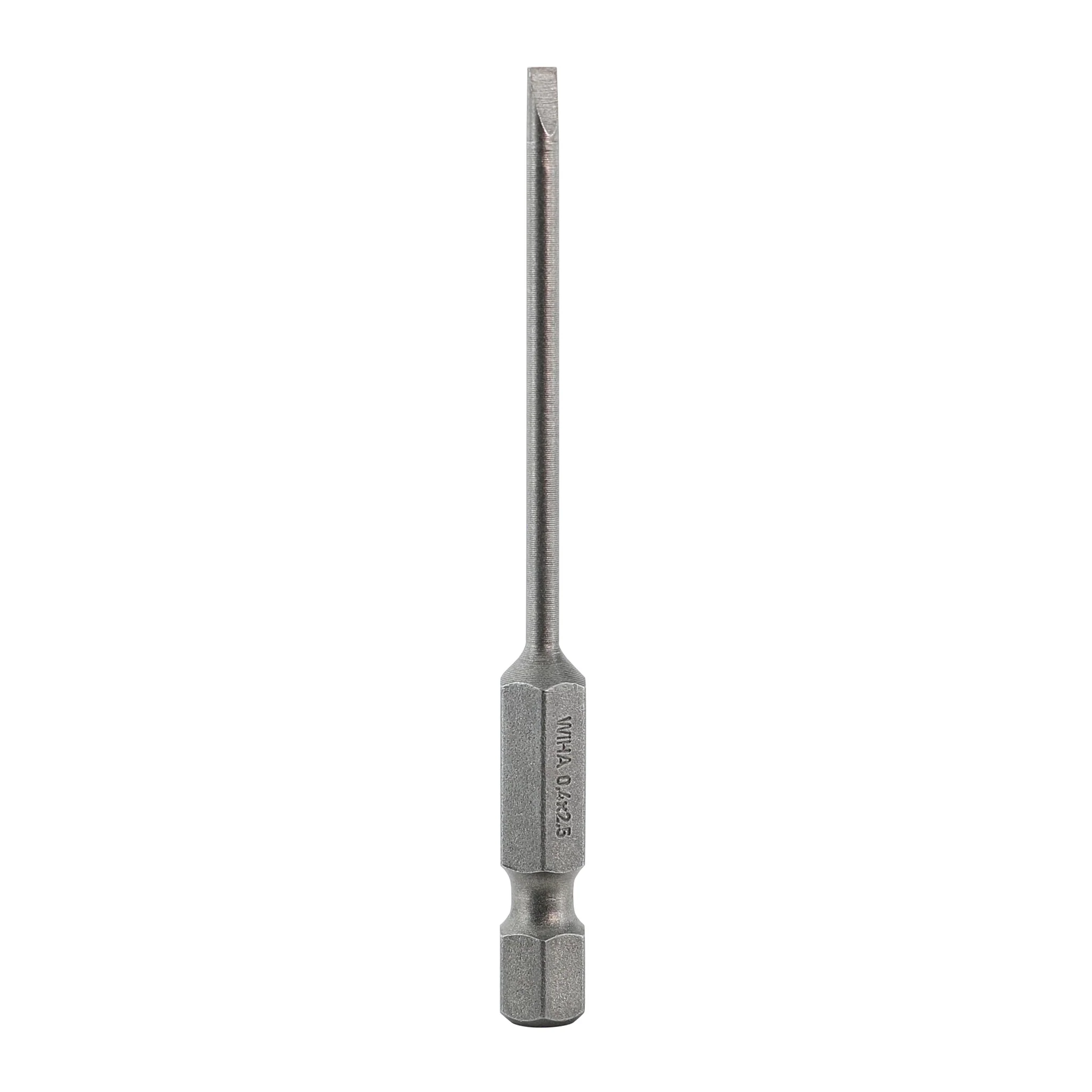 Slotted Bit 2.5 - 70mm - 10 Pack
