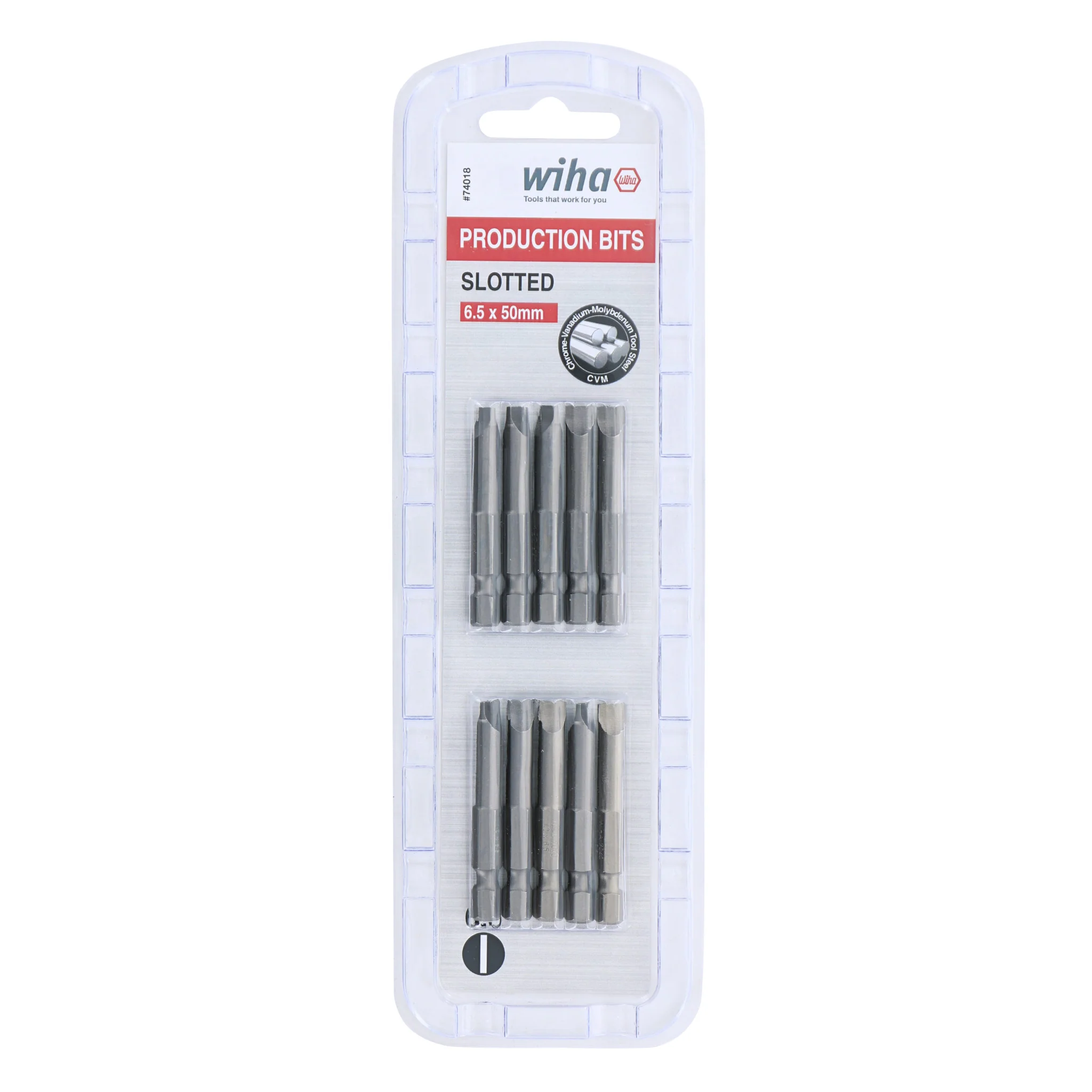 Slotted Bit 6.5 - 50mm - 10 Pack - Image 3