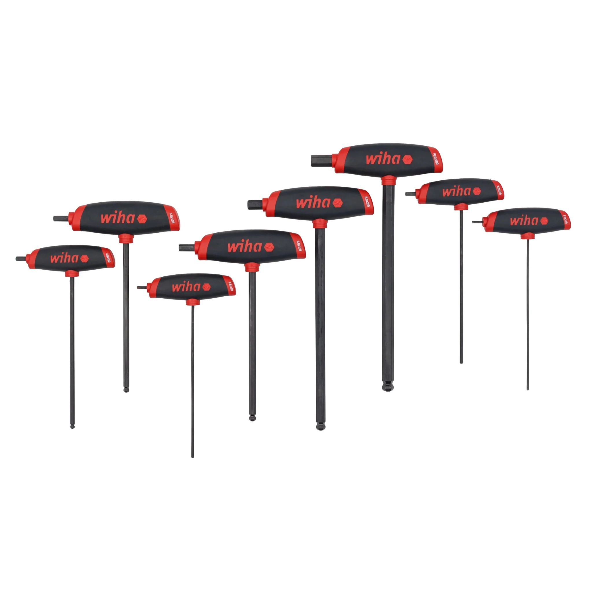 8 Piece SoftGrip Dual Drive Hex T-Handle Metric Set - Image 6
