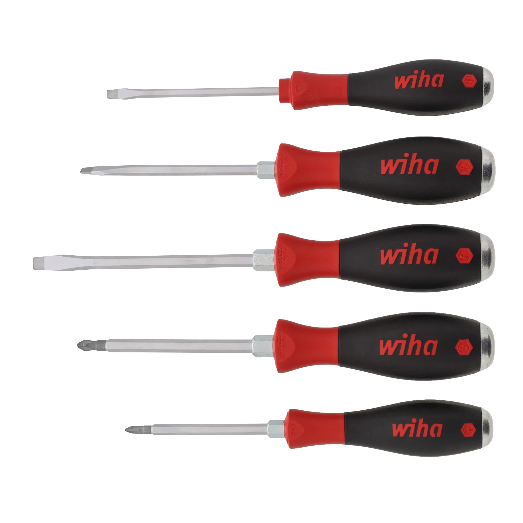 5 Piece SoftFinish XHeavy Duty Slotted and Phillips Screwdriver Set - Image 4