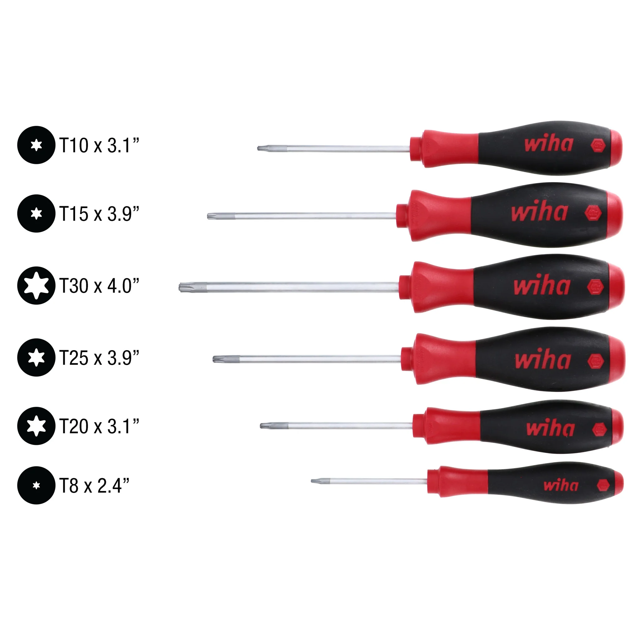 6 Piece SoftFinish MagicSpring Torx Screwdriver Set - Image 4