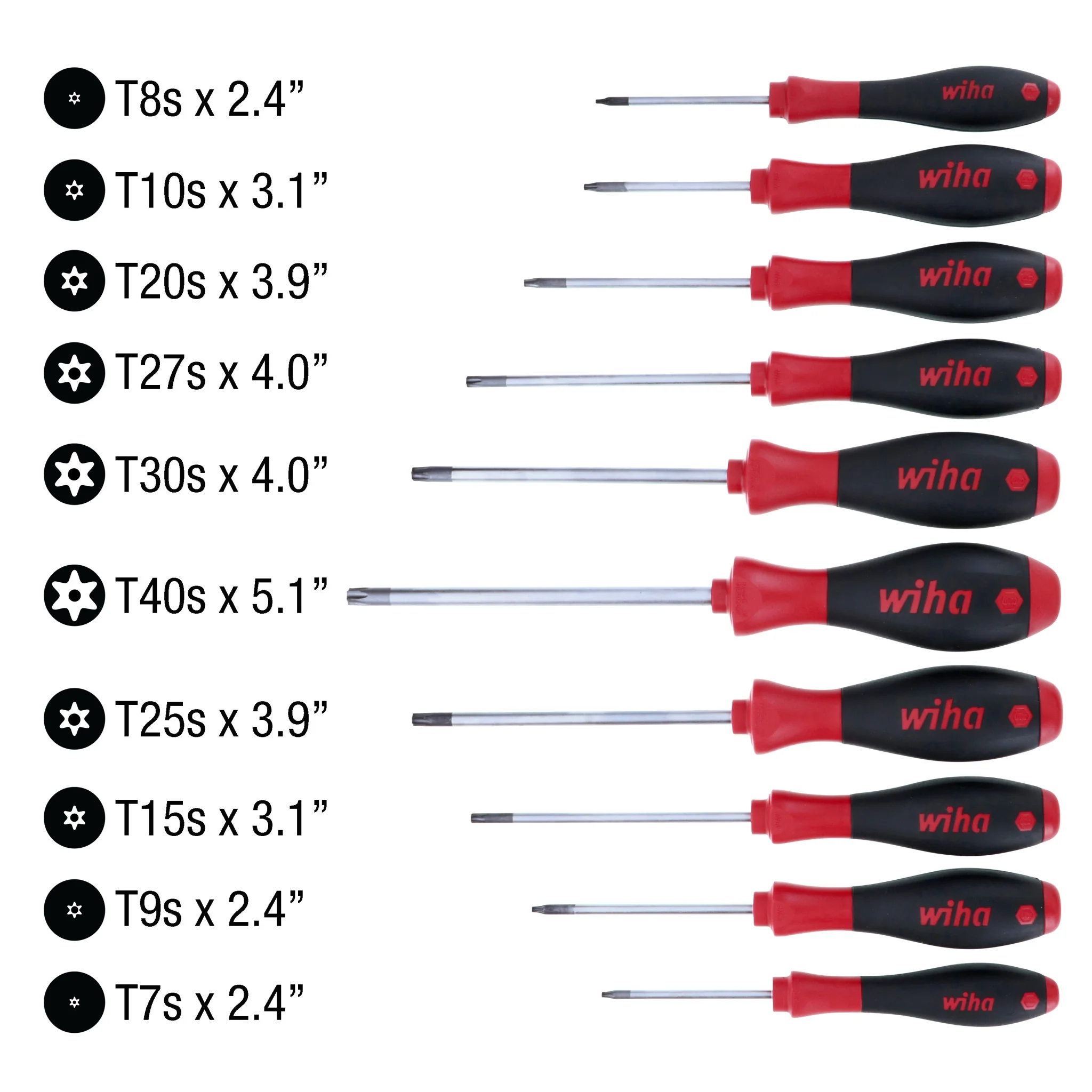 10 Piece SoftFinish Security Torx Set - Image 4
