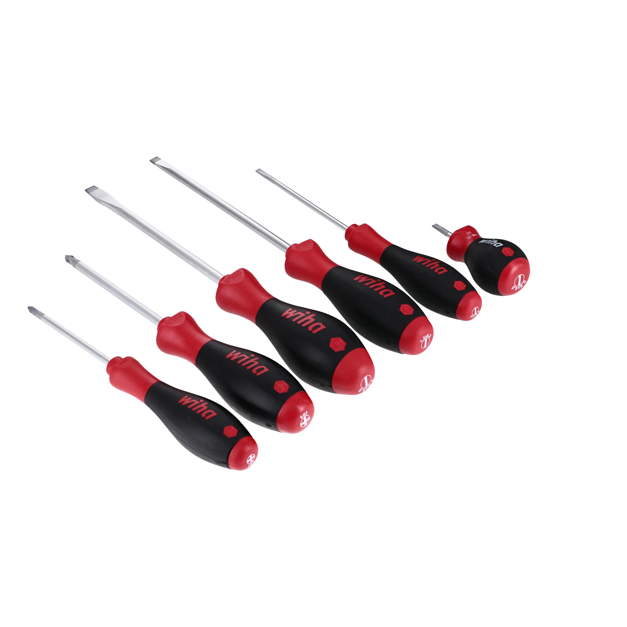 6 Piece SoftFinish Slotted and Phillips Screwdriver Set - Image 2
