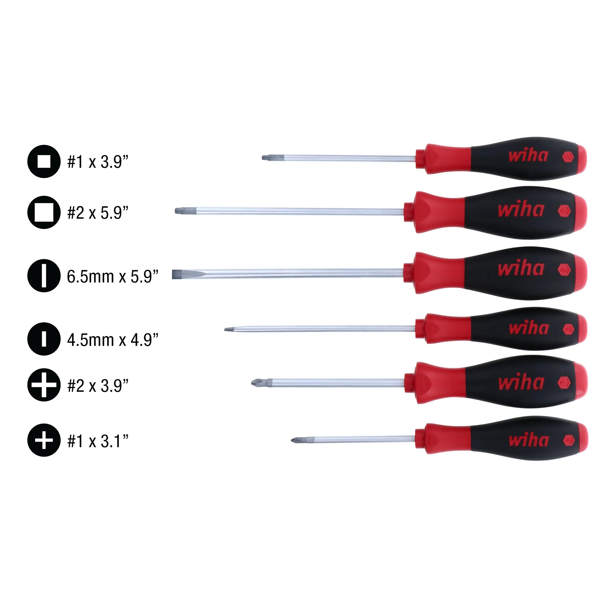 6 Piece SoftFinish Screwdriver Set - Image 4
