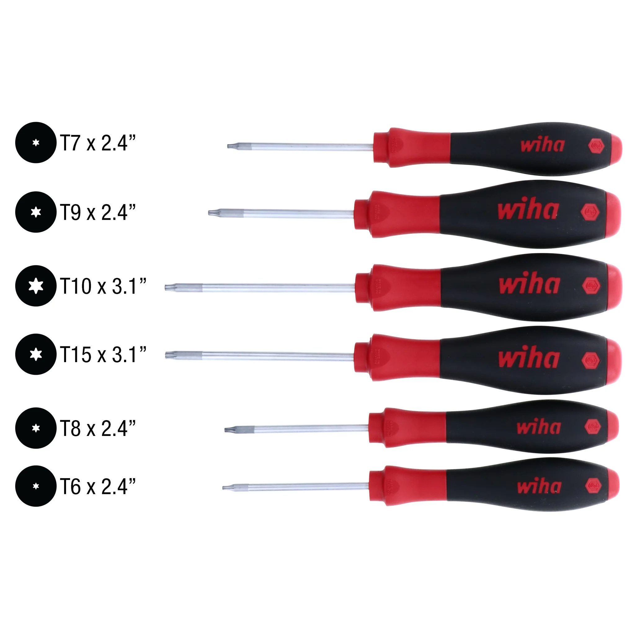 6 Piece SoftFinish Torx Screwdriver Set - Image 4