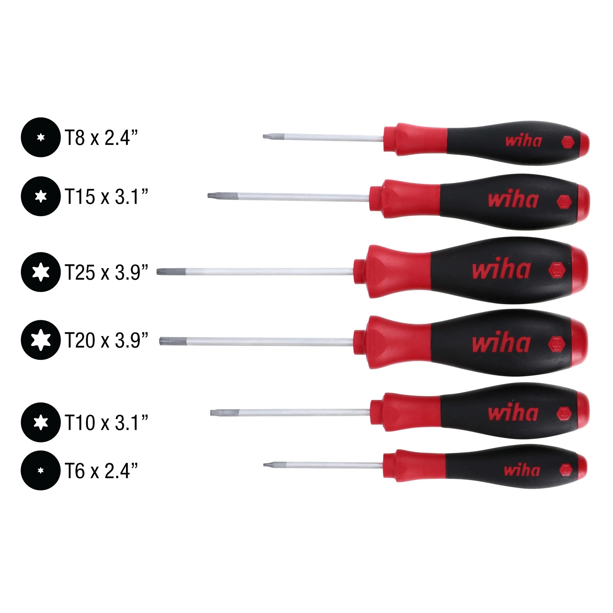 6 Piece SoftFinish Torx Screwdriver Set - Image 4