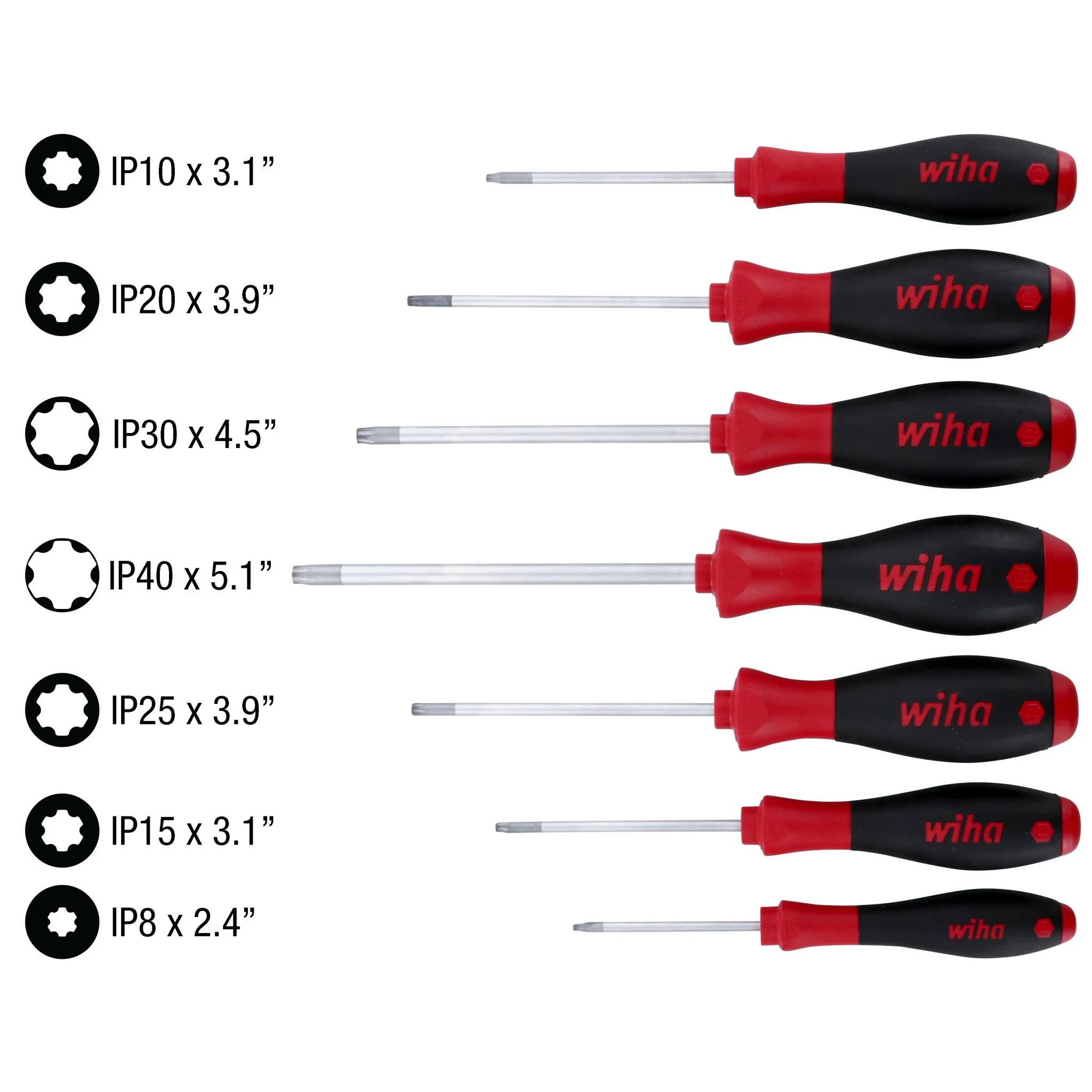 7 Piece SoftFinish TorxPlus Set - IP8, 10, 15, 20, 25, 30, 40 - Image 4
