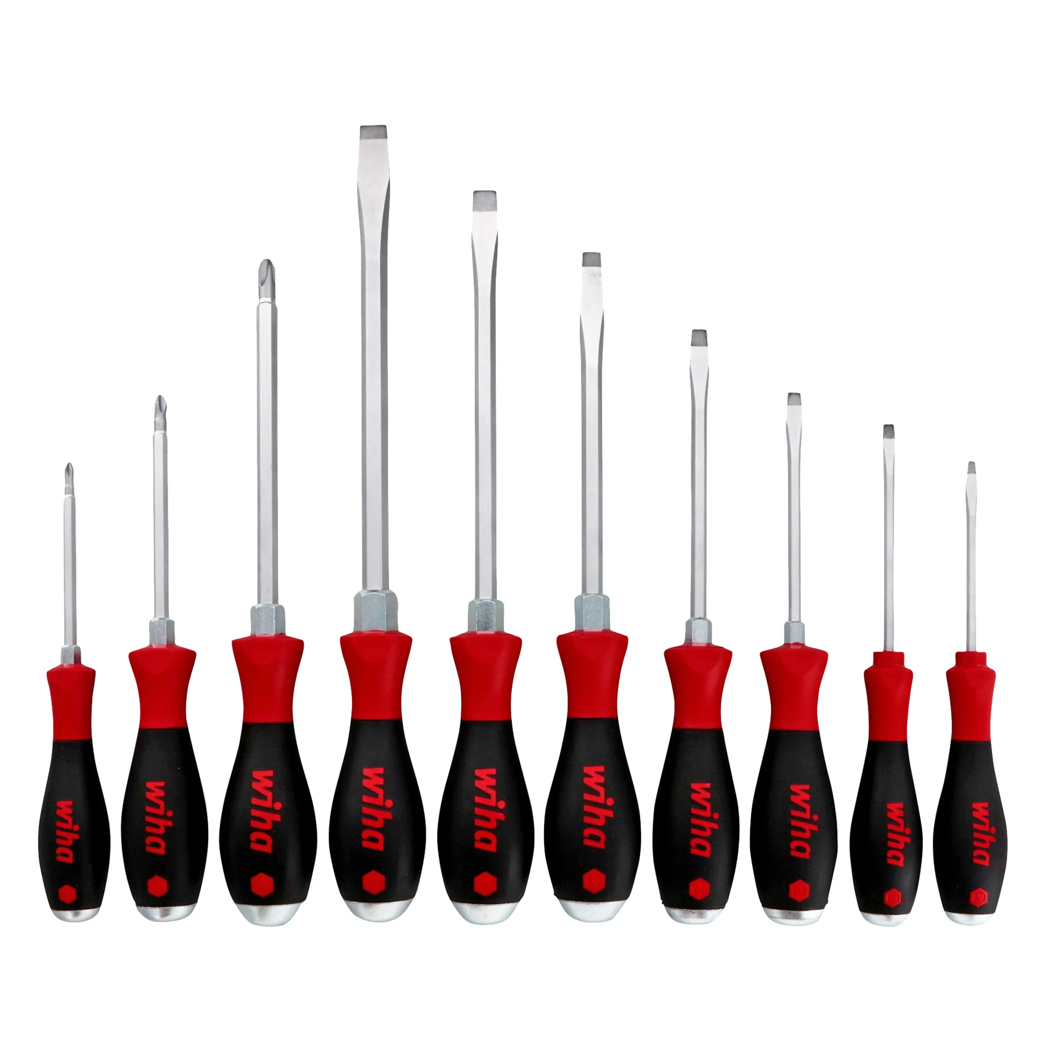 10 Piece SoftFinish XHeavy Duty Slotted and Phillips Screwdriver Set - Image 5