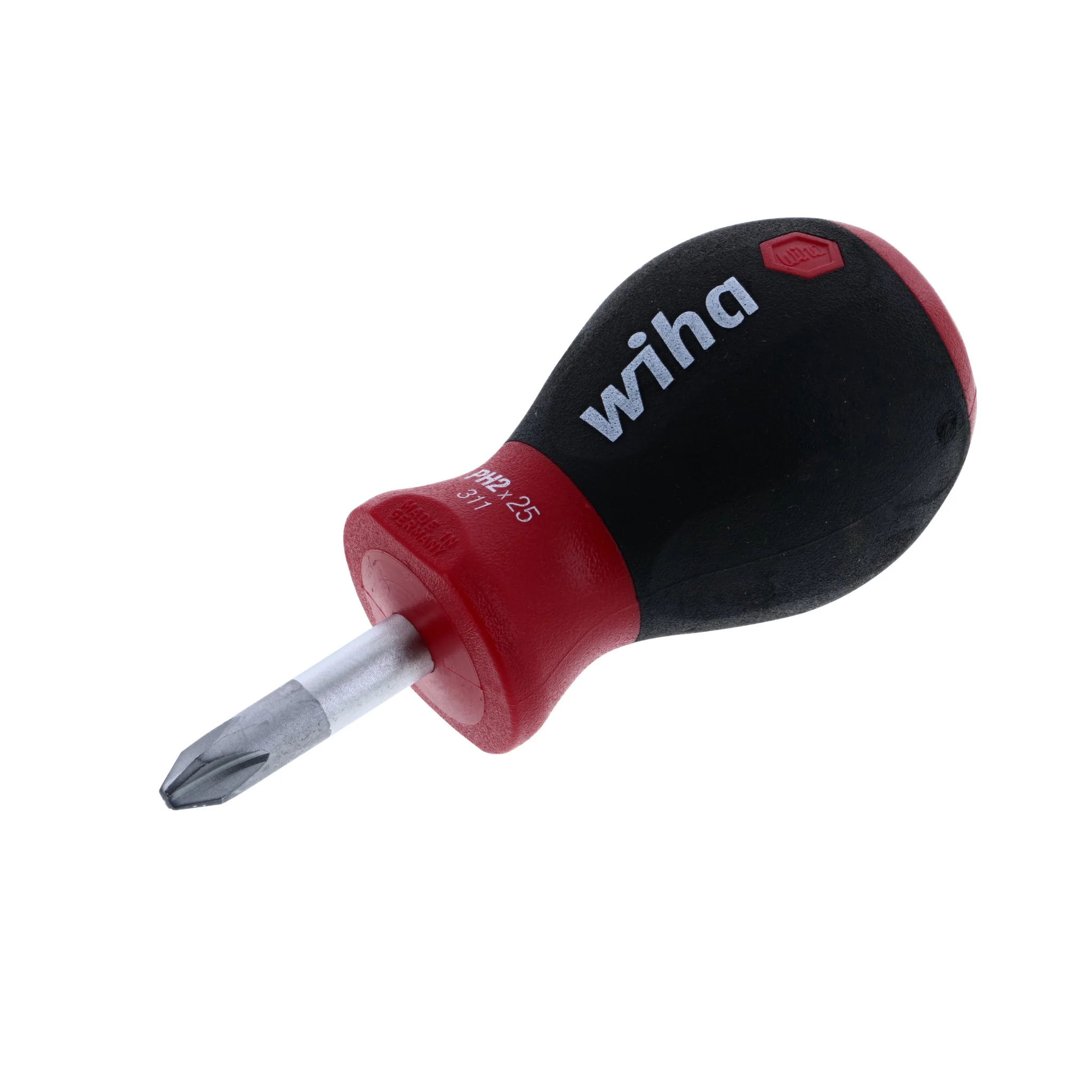 SoftFinish Phillips Stubby Screwdriver #2 x 25mm - Image 3