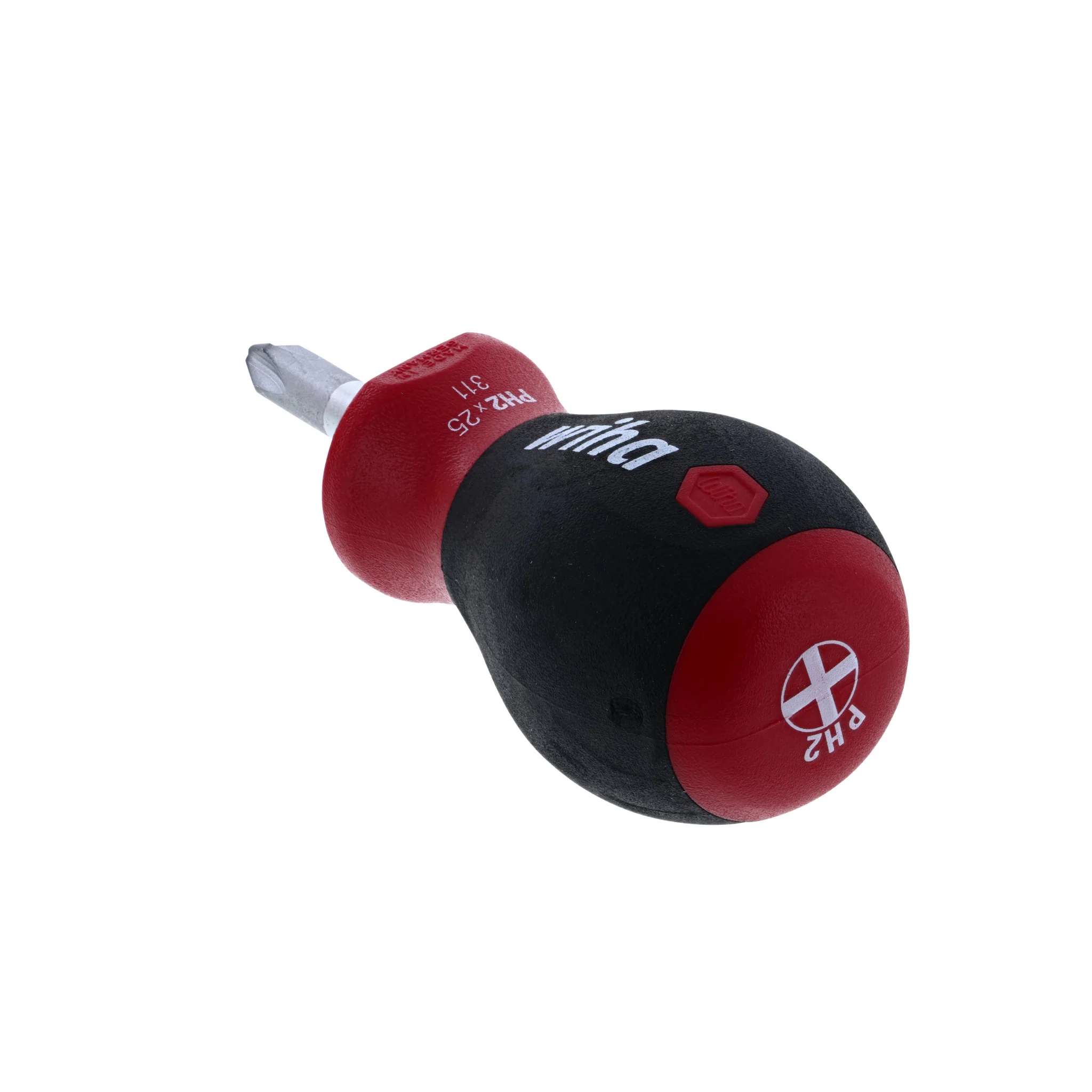 SoftFinish Phillips Stubby Screwdriver #2 x 25mm - Image 4