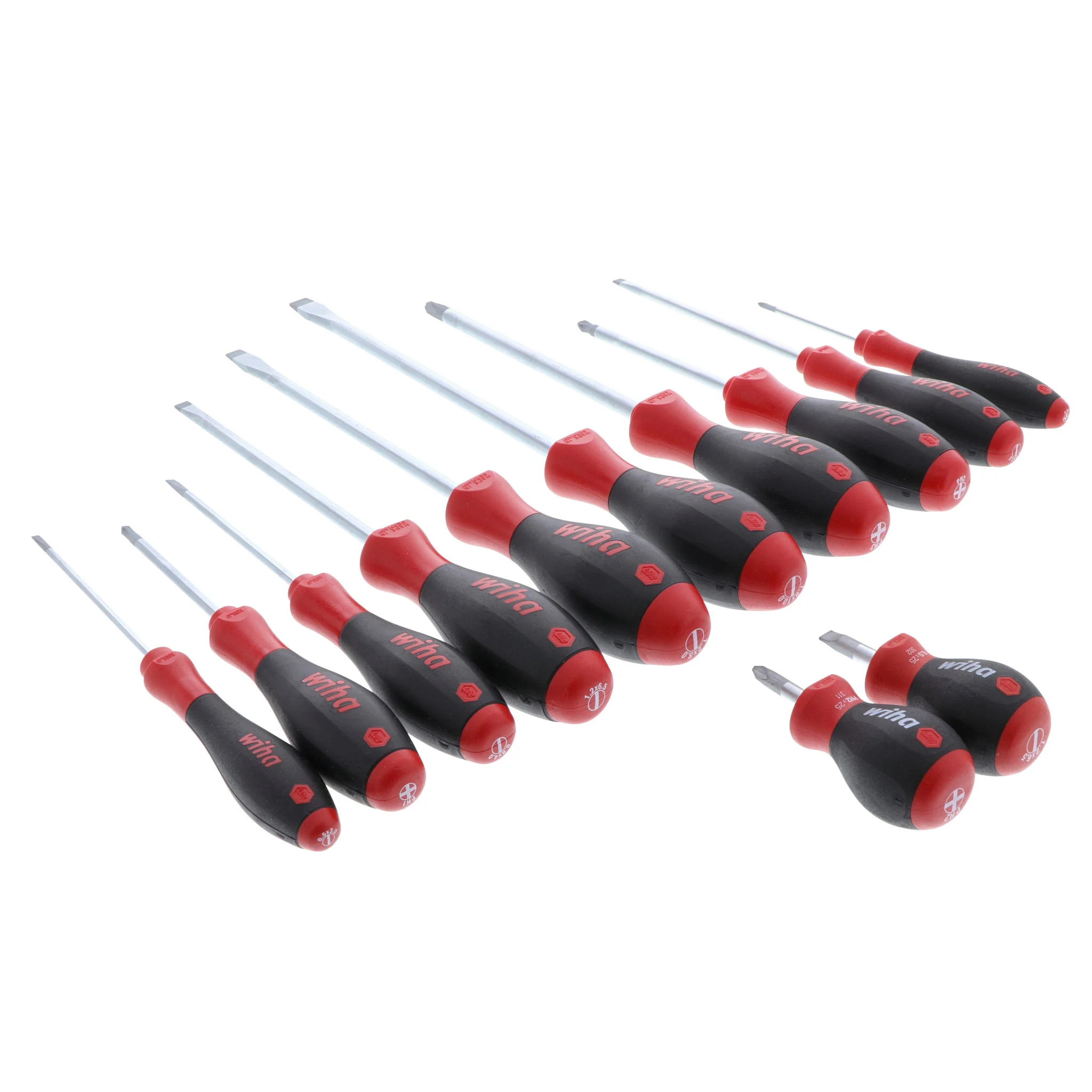 12 Piece SoftFinish Slotted and Phillips Screwdriver Set - Image 4