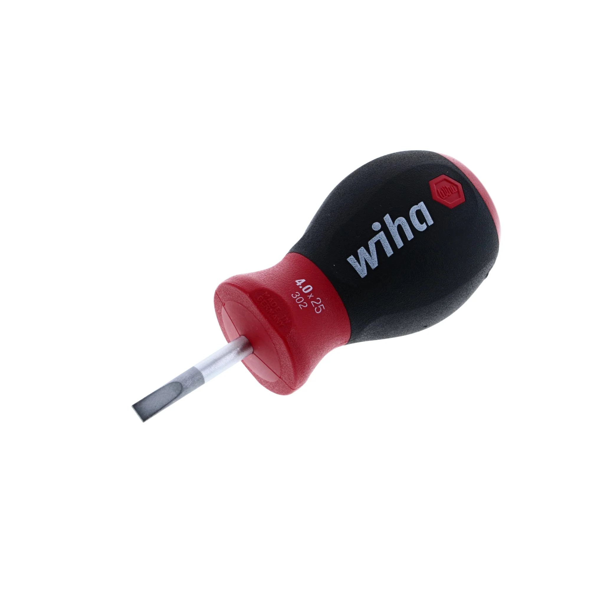 SoftFinish Stubby Slotted Screwdriver 4.0mm x 25mm - Image 3