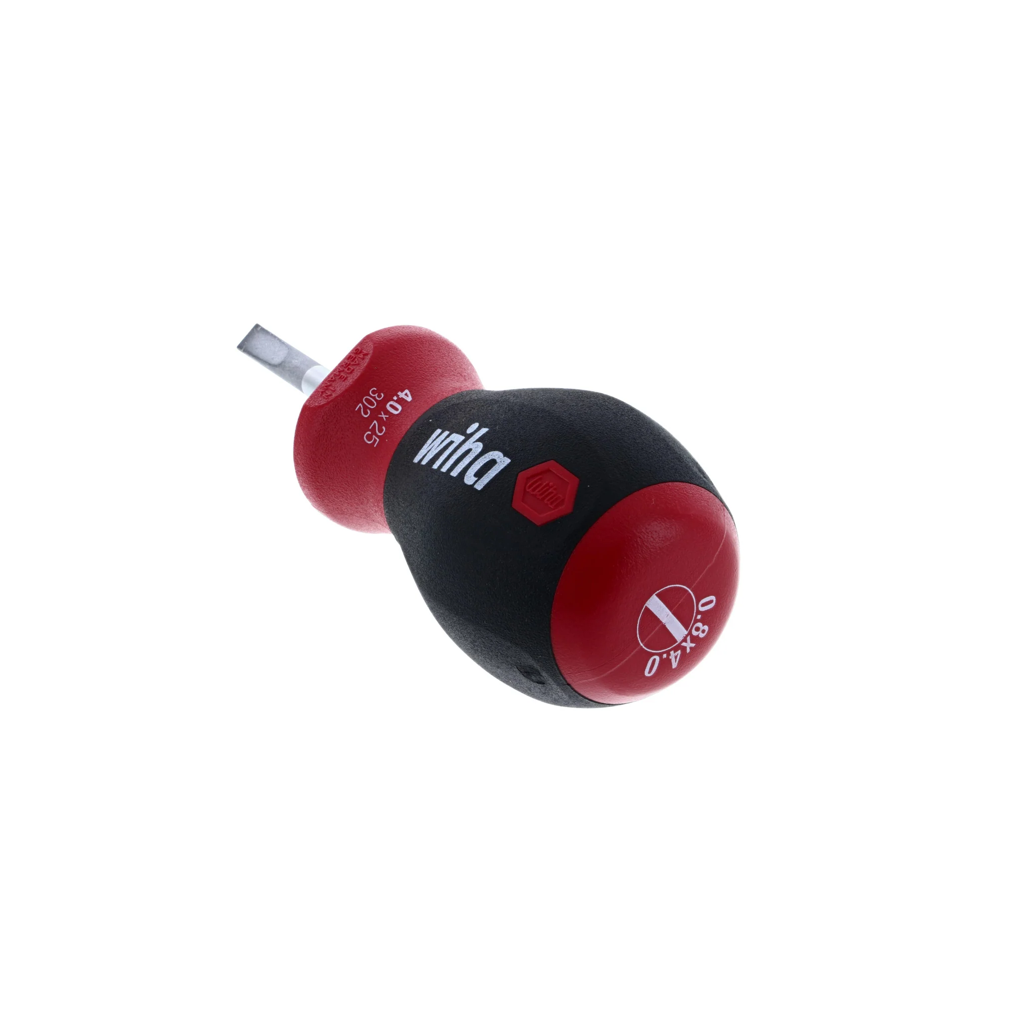 SoftFinish Stubby Slotted Screwdriver 4.0mm x 25mm - Image 4