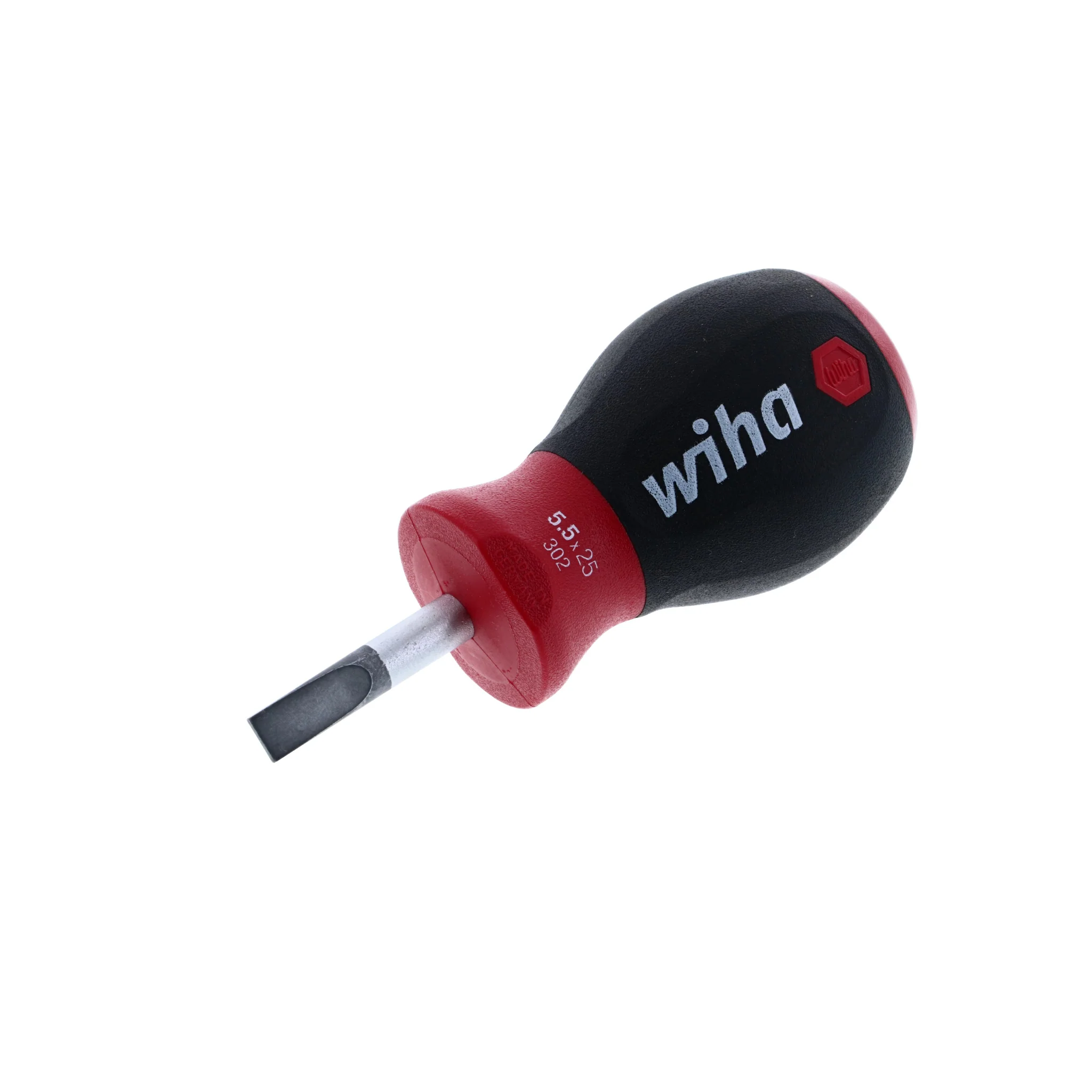 SoftFinish Stubby Slotted Screwdriver 5.5mm x 25mm - Image 2