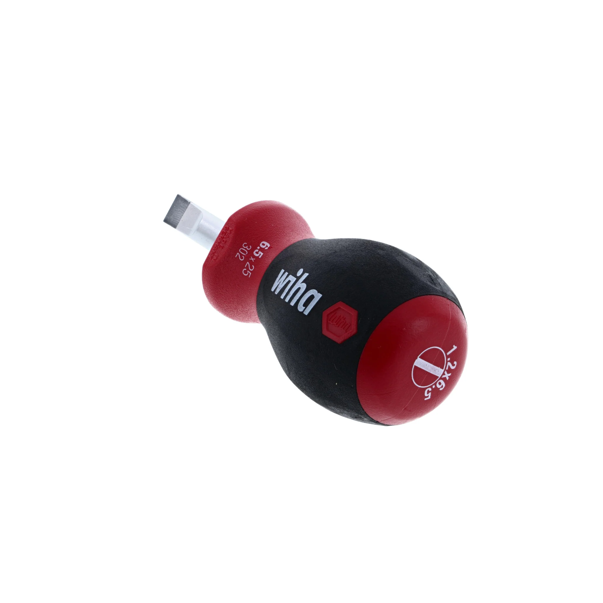 SoftFinish Stubby Slotted Screwdriver 6.5mm x 25mm - Image 4