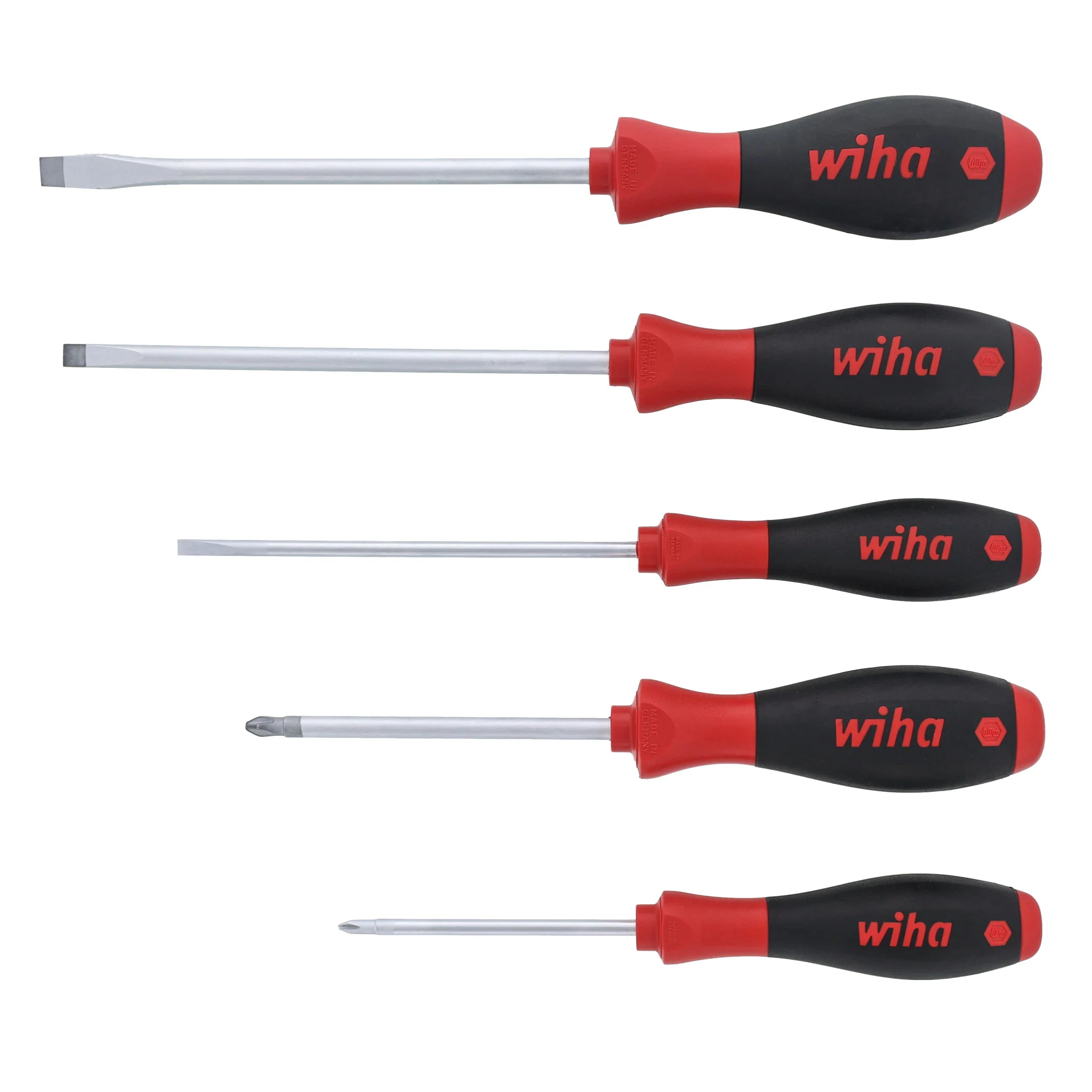 5 Piece SoftFinish Slotted and Phillips Screwdriver Set - Image 5