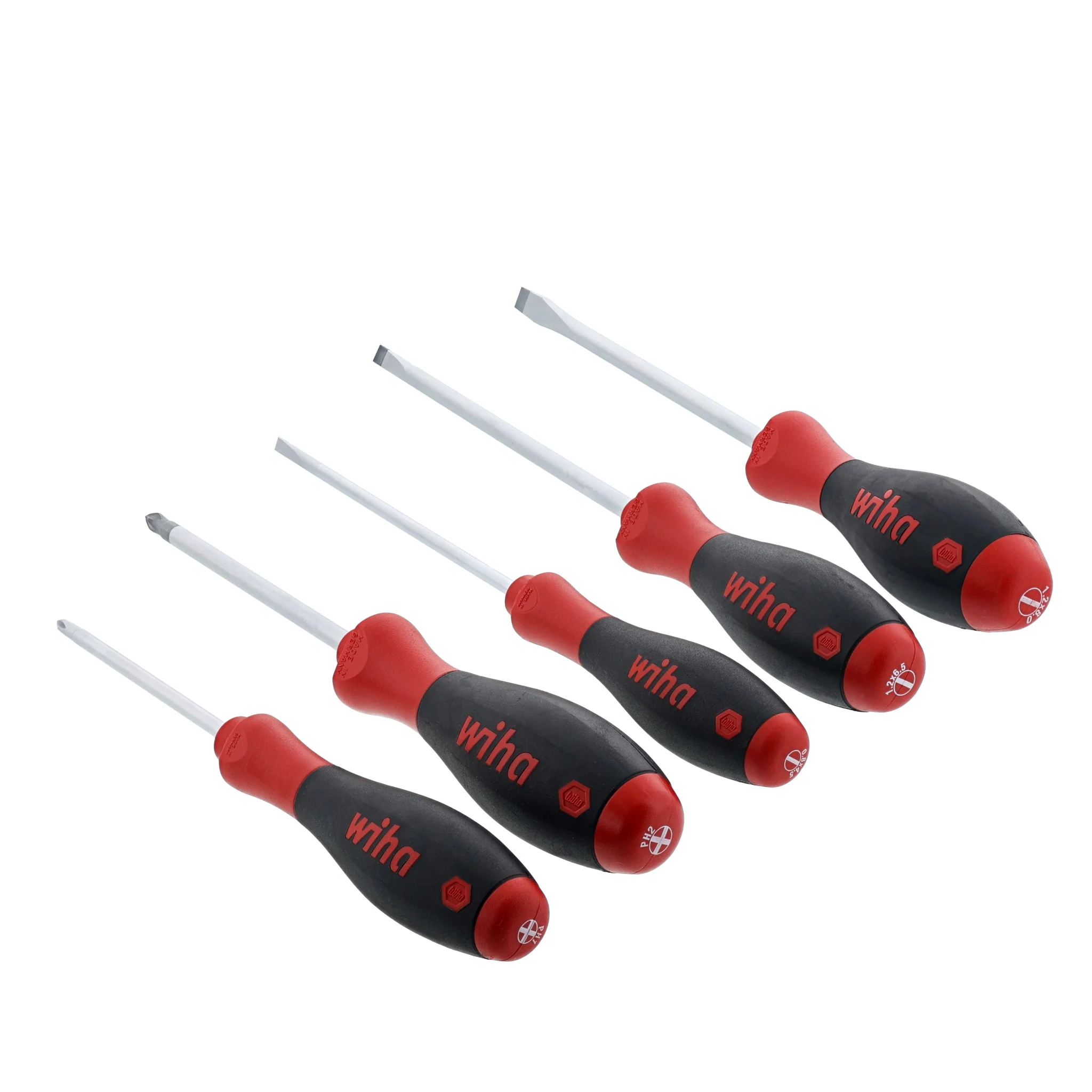 5 Piece SoftFinish Slotted and Phillips Screwdriver Set - Image 6