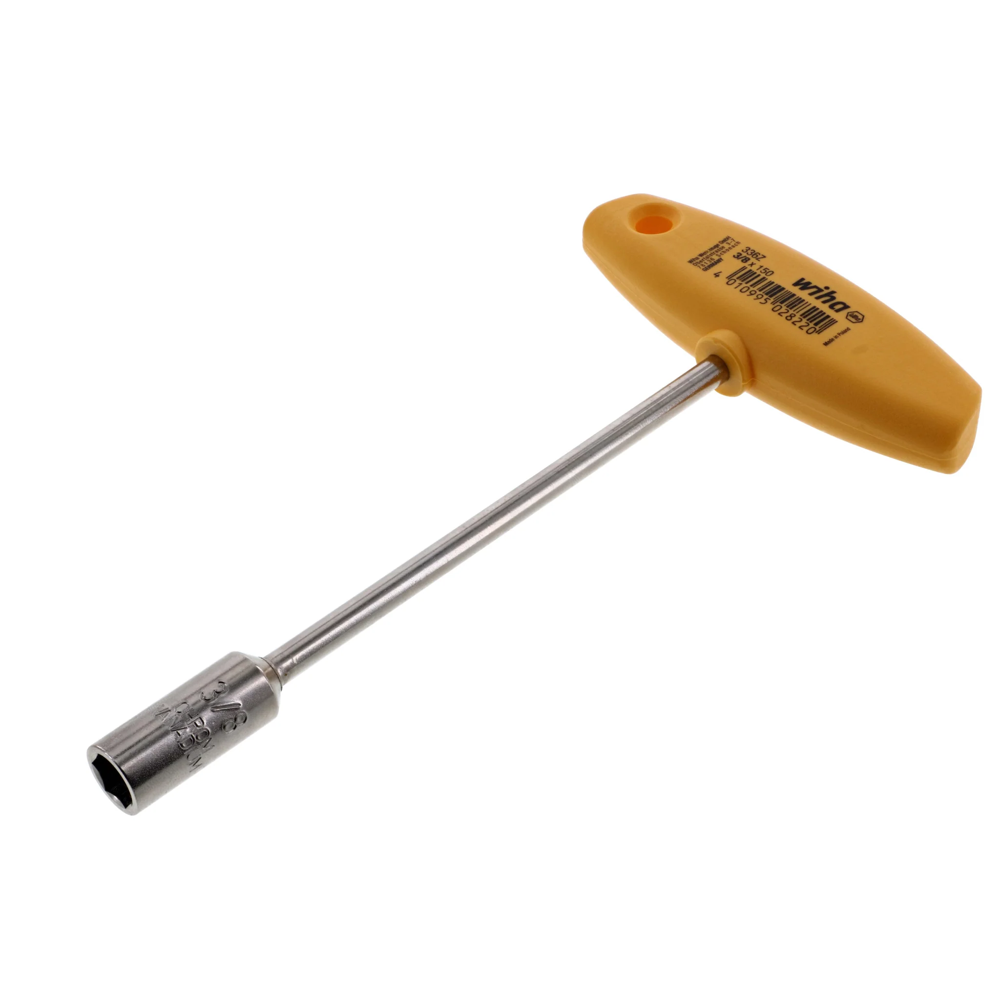 Classic Grip T-Handle Nut Driver 3/8" - Image 2