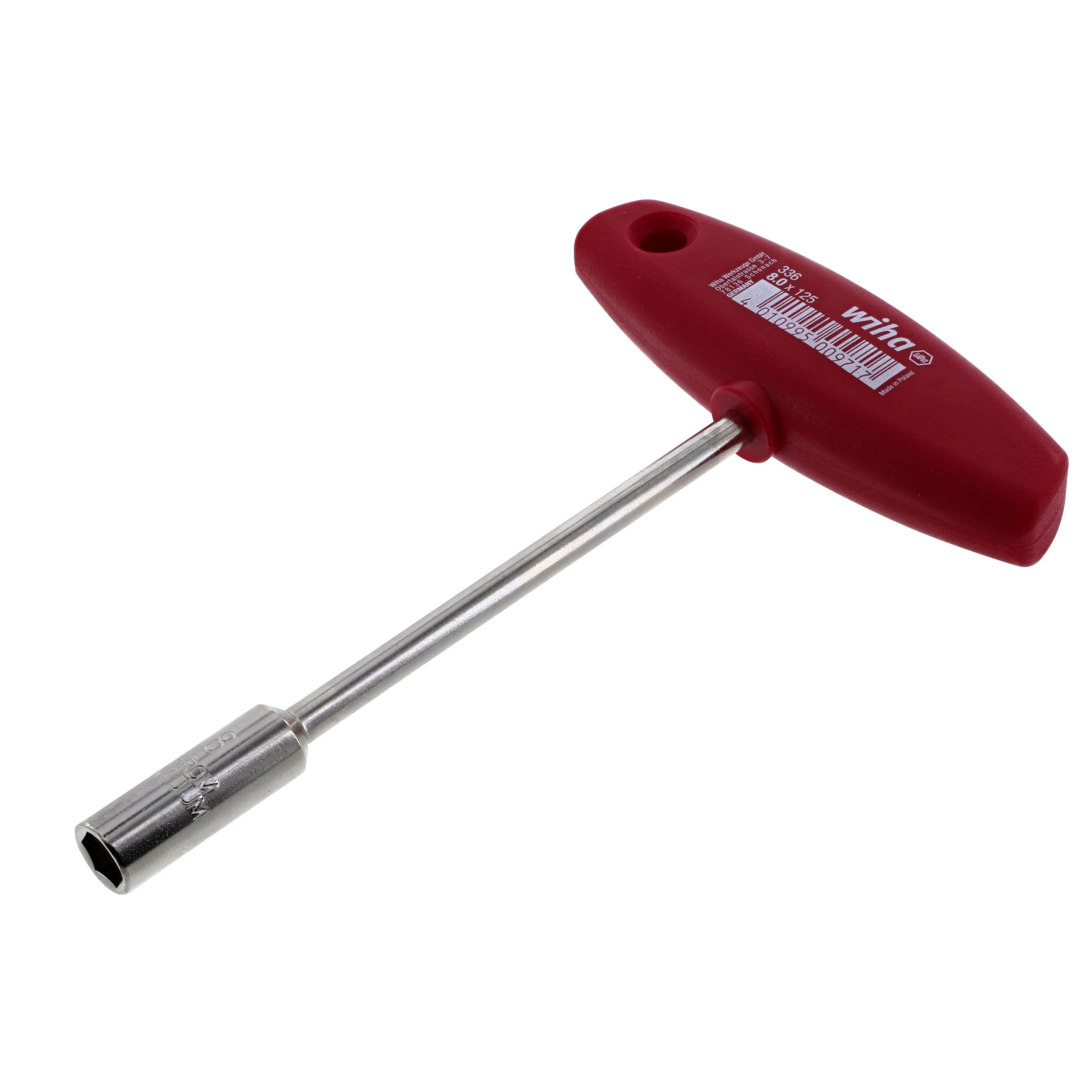Classic Grip T-Handle Nut Driver 8.0mm - Image 2