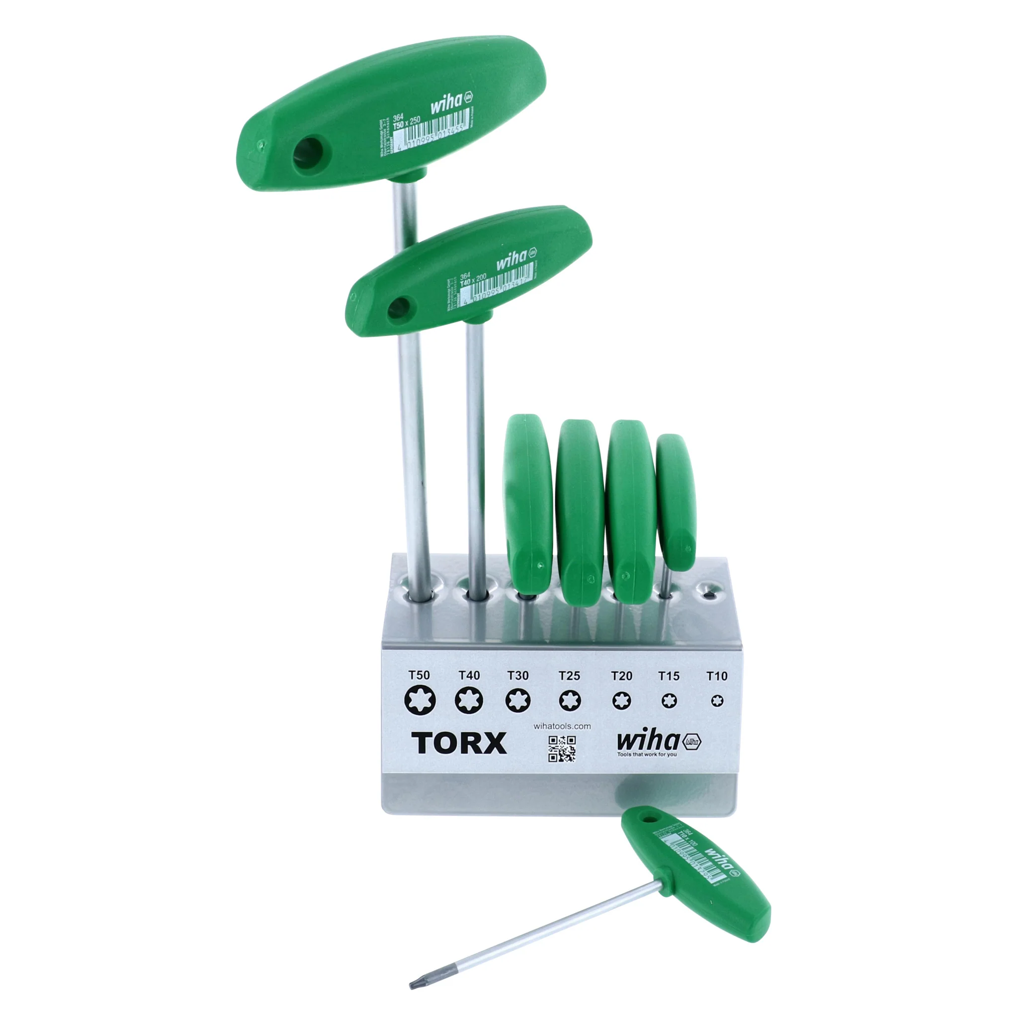 7 Piece Classic Grip Torx T-Handle Set in Stand - Image 2
