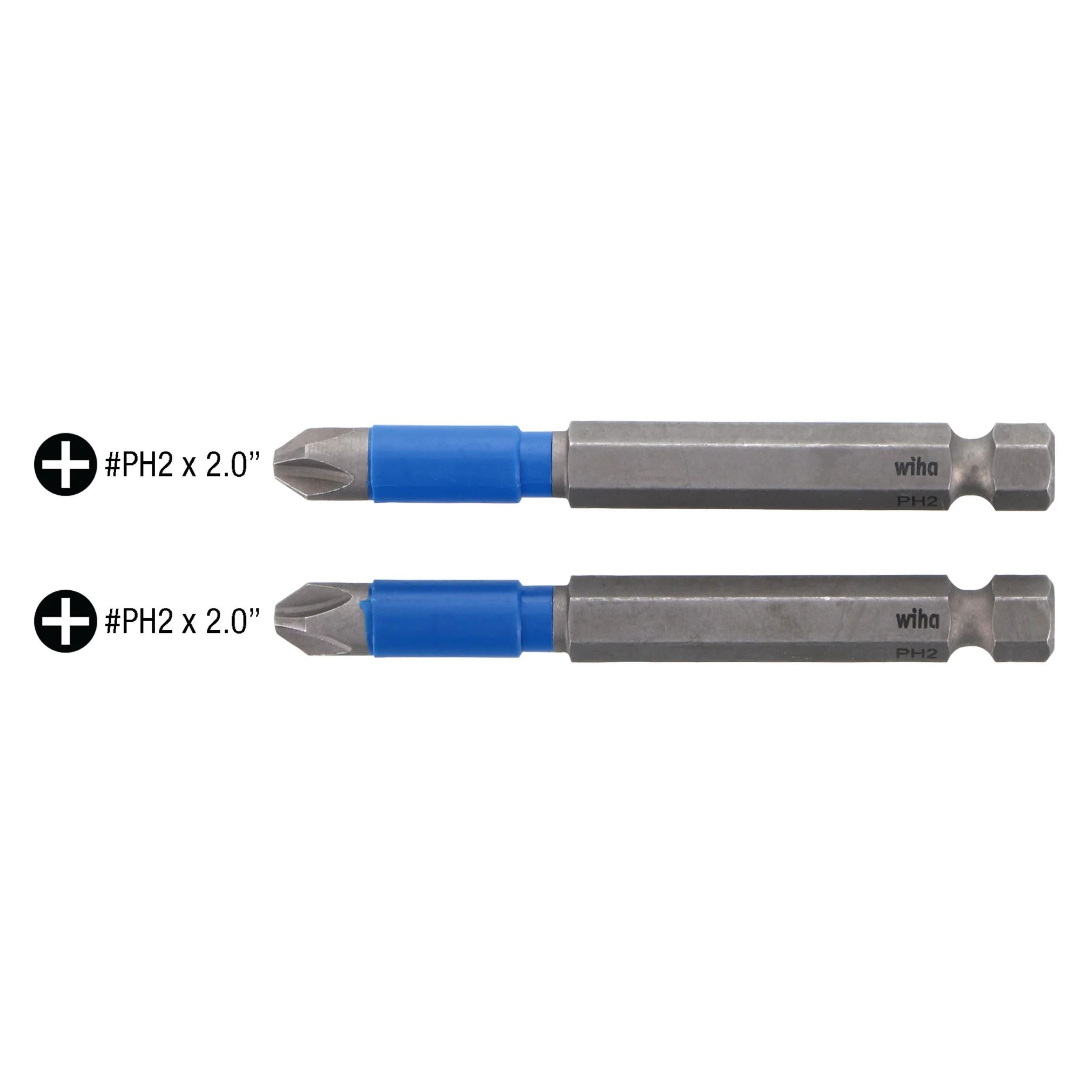 TerminatorBlue Impact Bit Phillips #2 - 3.5 Inch - 2 Pack - Image 3