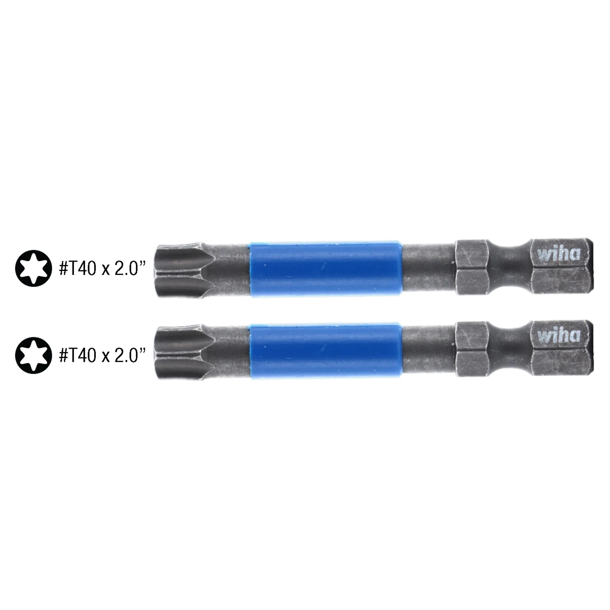 TerminatorBlue Impact Bit Torx T40 - 2 Inch - 2 Pack - Image 2