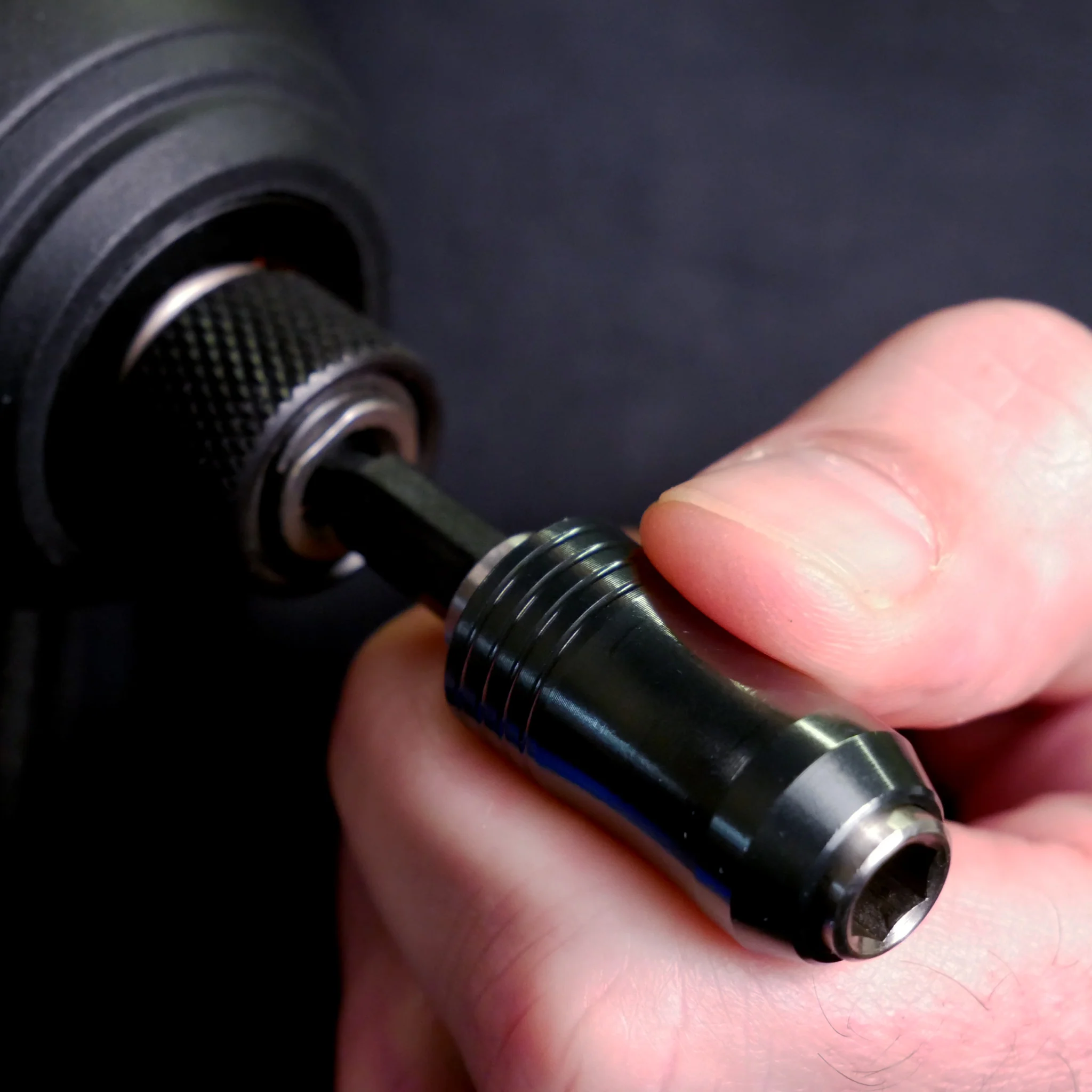 TerminatorBlue Quick-Release Locking Bit Holder - Image 4