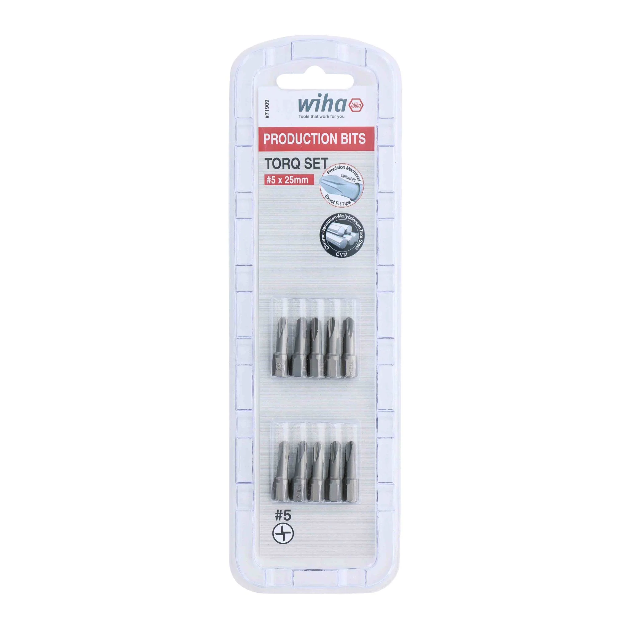Torq-Set Bit #5 - 25mm - 10 Pack - Image 2