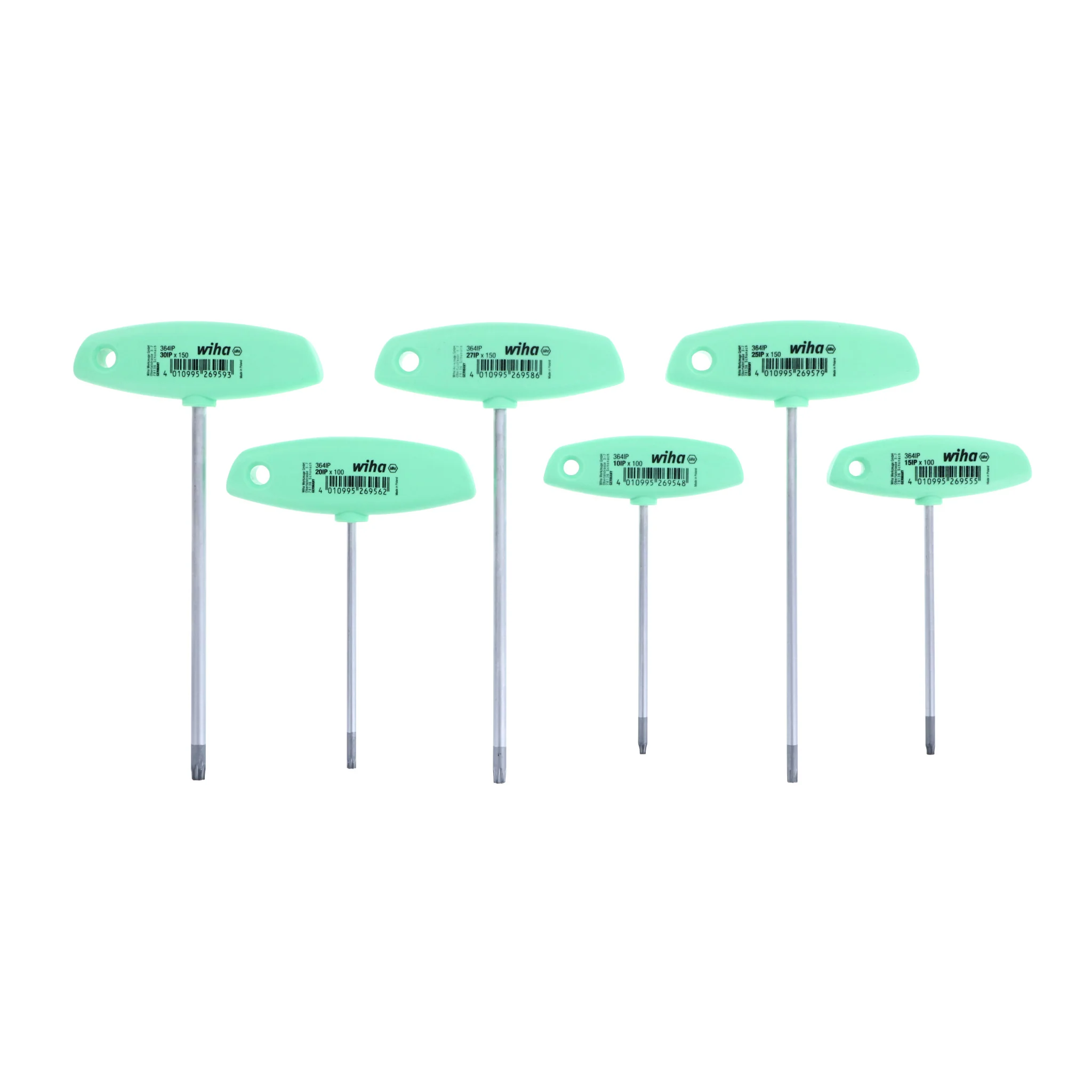 6 Piece Classic Grip TorxPlus T-Handle Set - Image 2