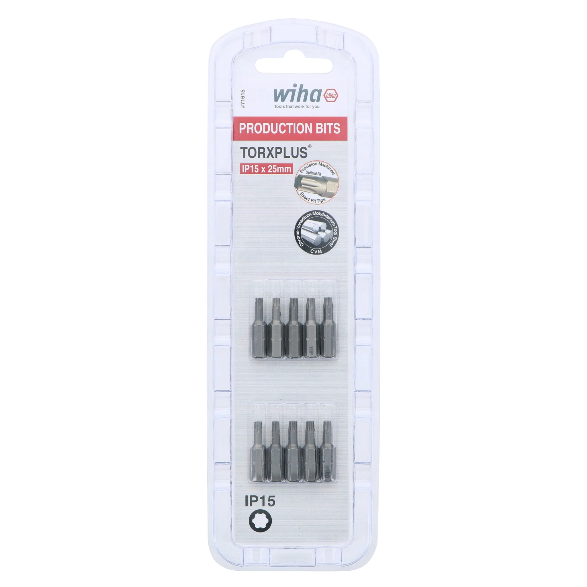 TorxPlus Bit IP15 - 25mm - 10 Pack - Image 5