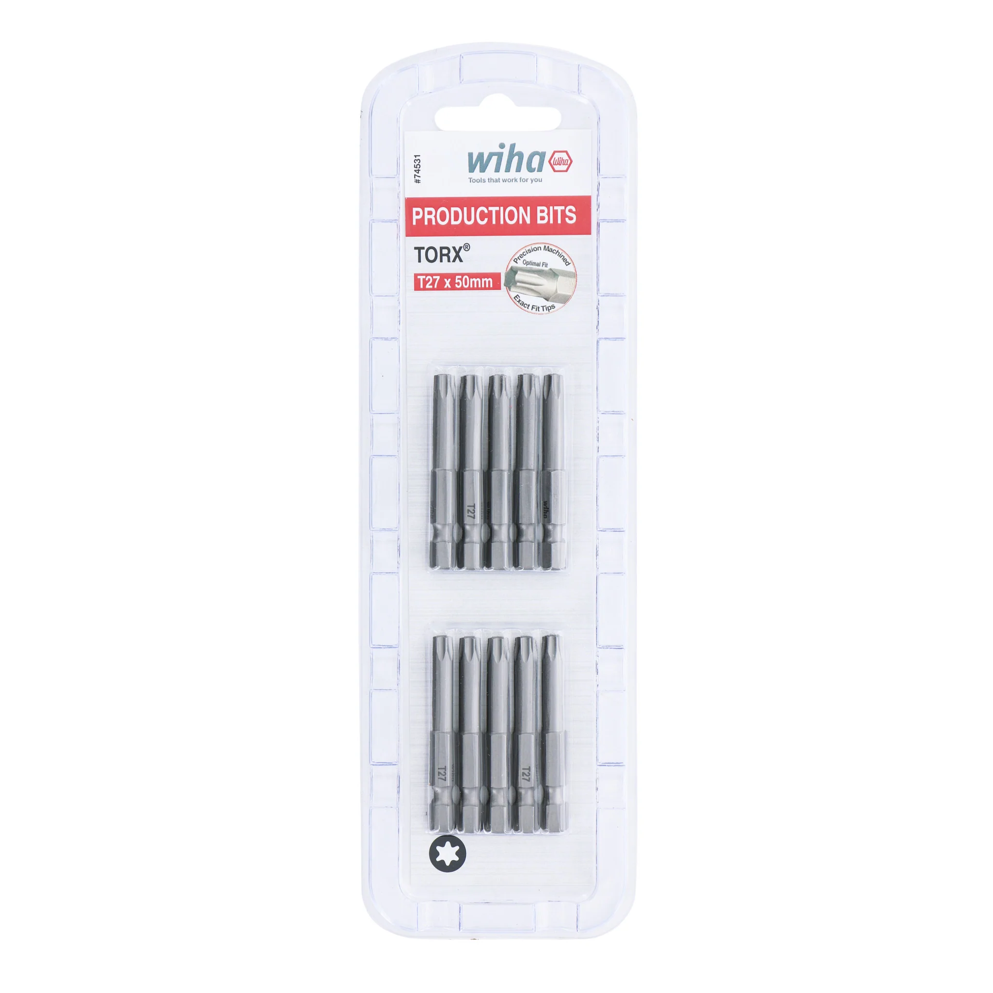 Torx Bit T27 - 50mm - 10 Pack - Image 2