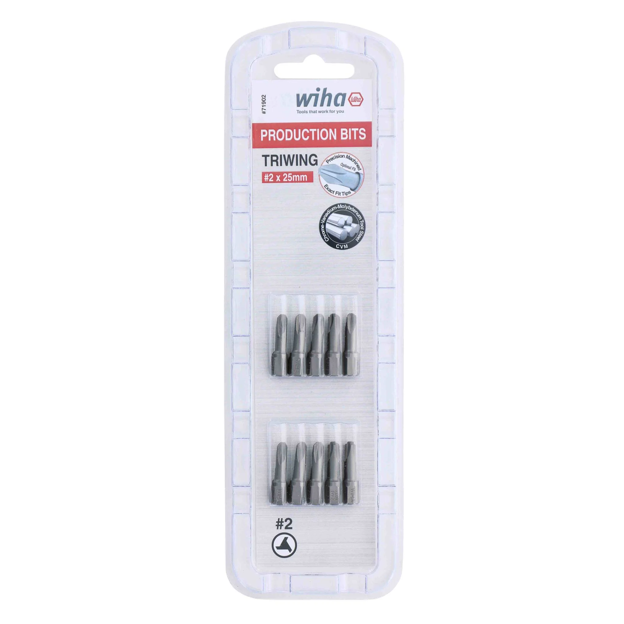 Tri-Wing Bit #2 - 25mm - 10 Pack - Image 2
