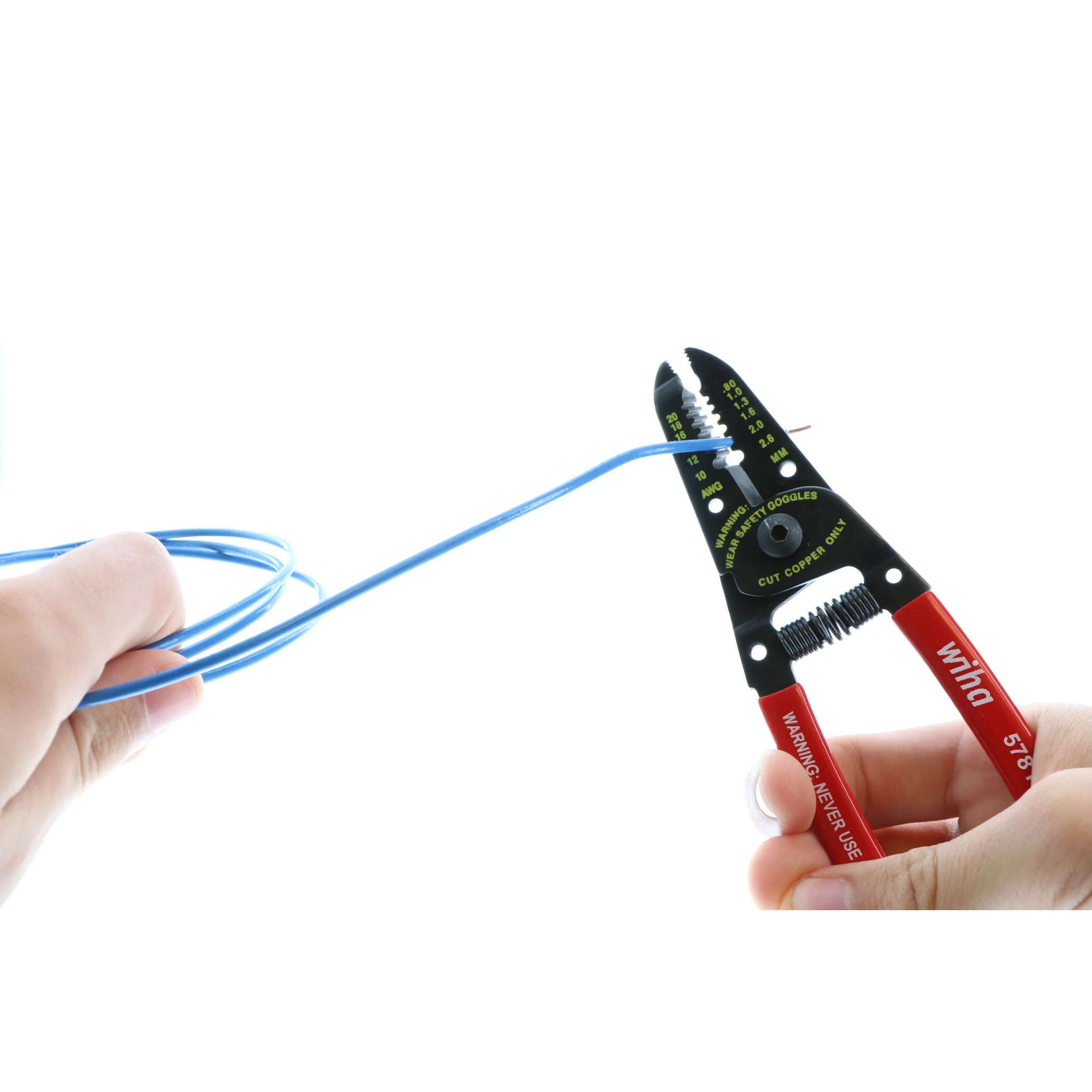 Classic Grip Wire Strippers/Cutters 6.0" - Image 3