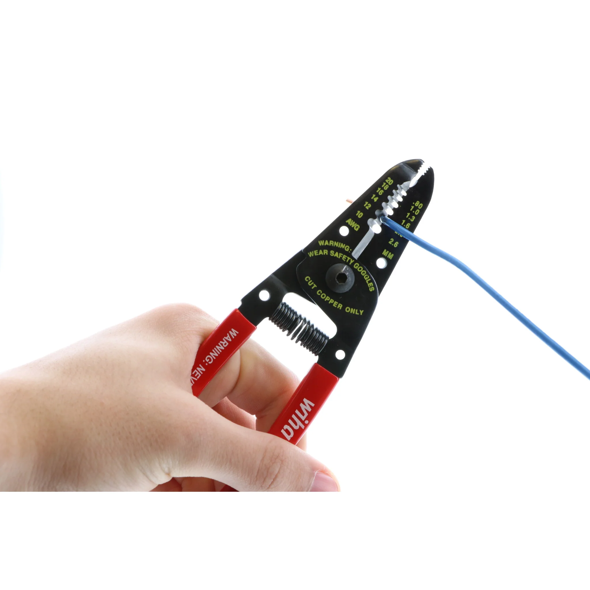 Classic Grip Wire Strippers/Cutters 6.0" - Image 4