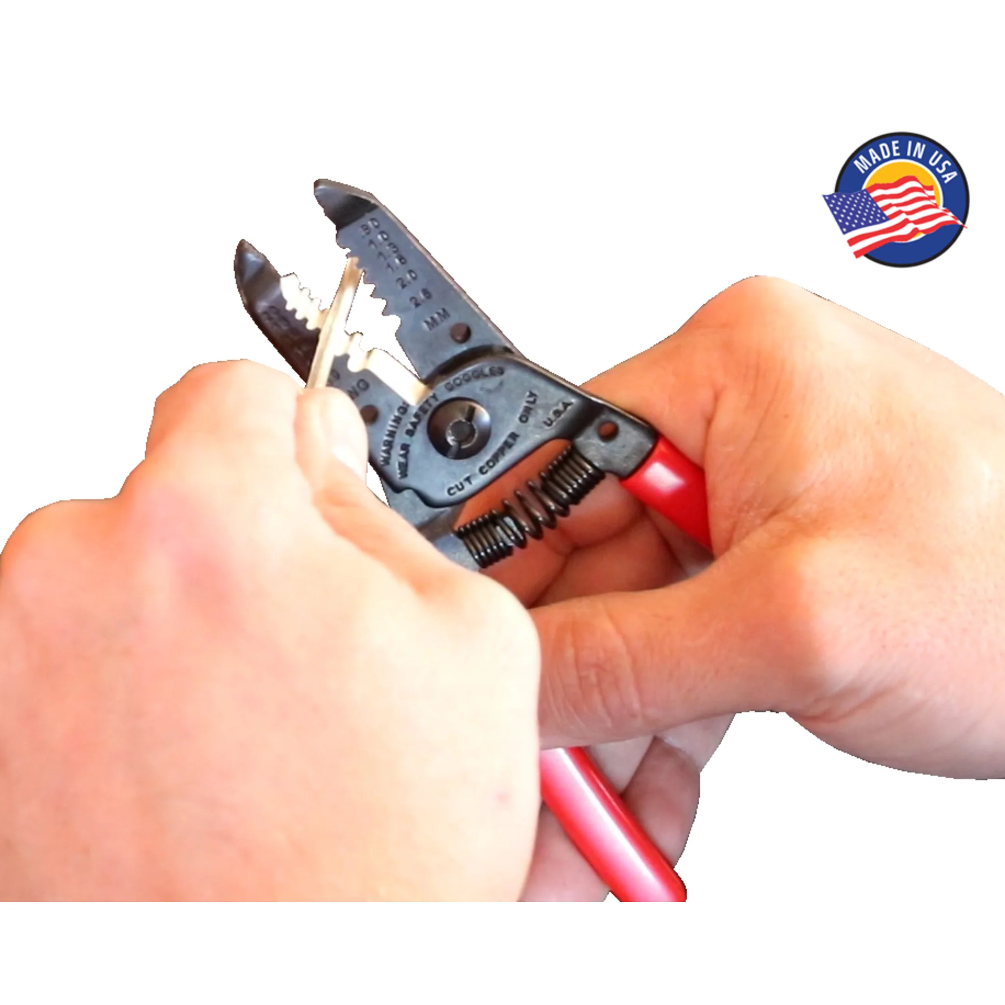 Classic Grip Wire Strippers/Cutters 6.0" - Image 5