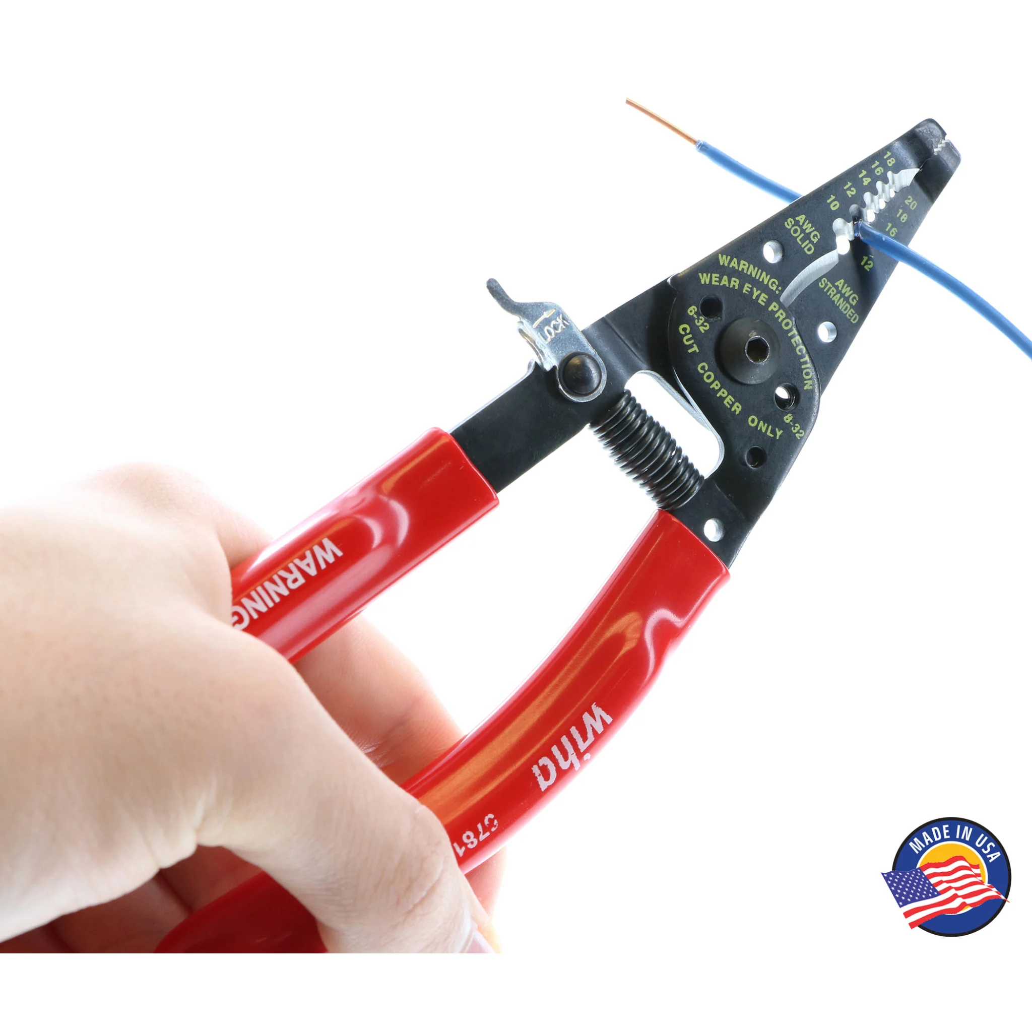 Classic Grip Wire Strippers 7.25" - Image 5
