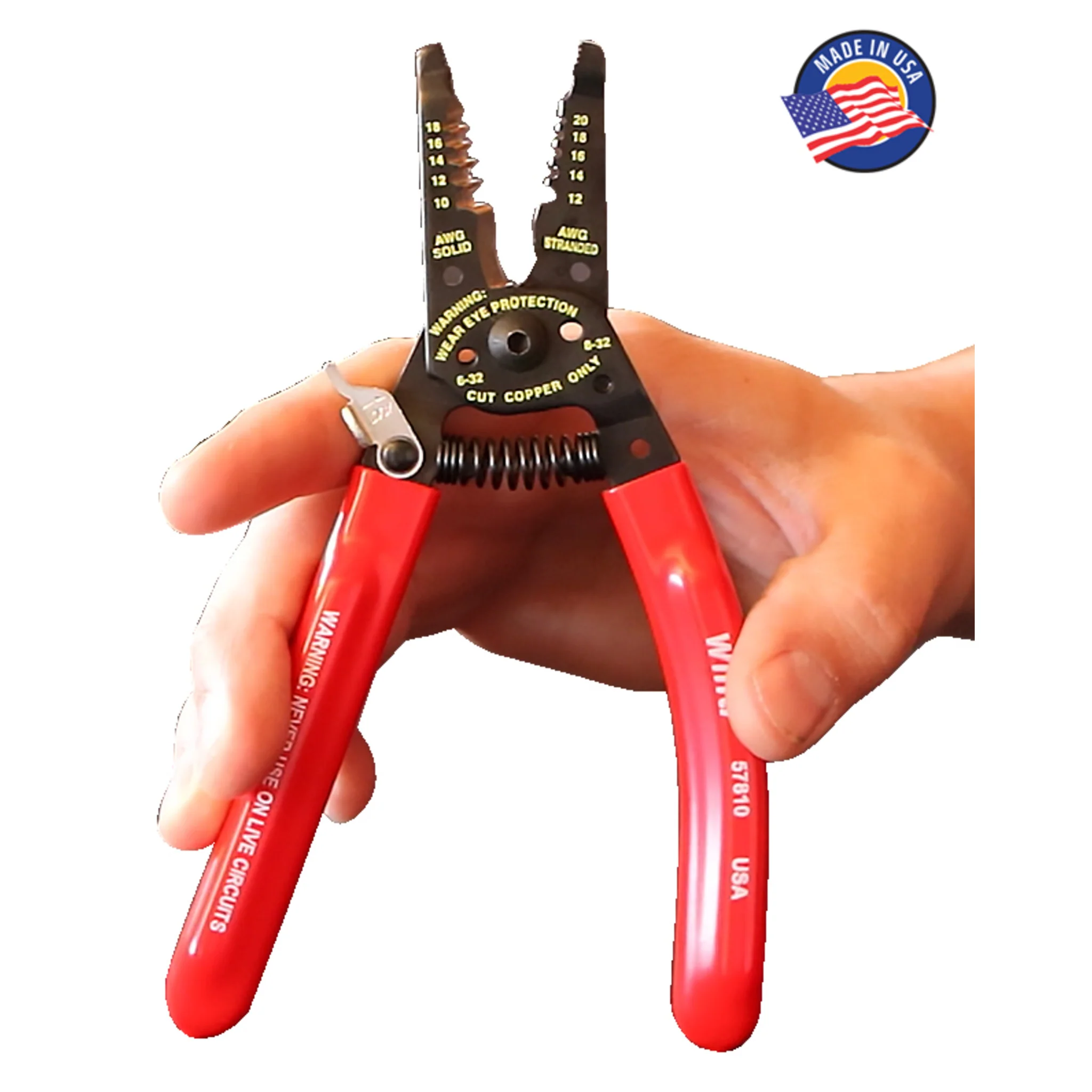 Classic Grip Wire Strippers 7.25" - Image 6