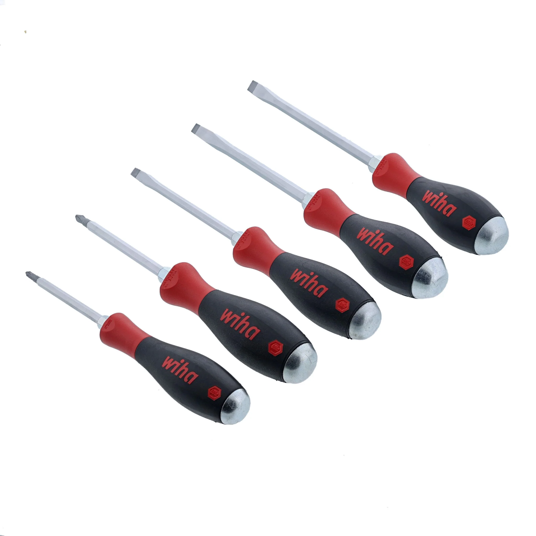 5 Piece SoftFinish XHeavy Duty Slotted and Phillips Screwdriver Set - Image 4